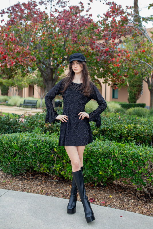 Jill Mini Dress in Of The Night
