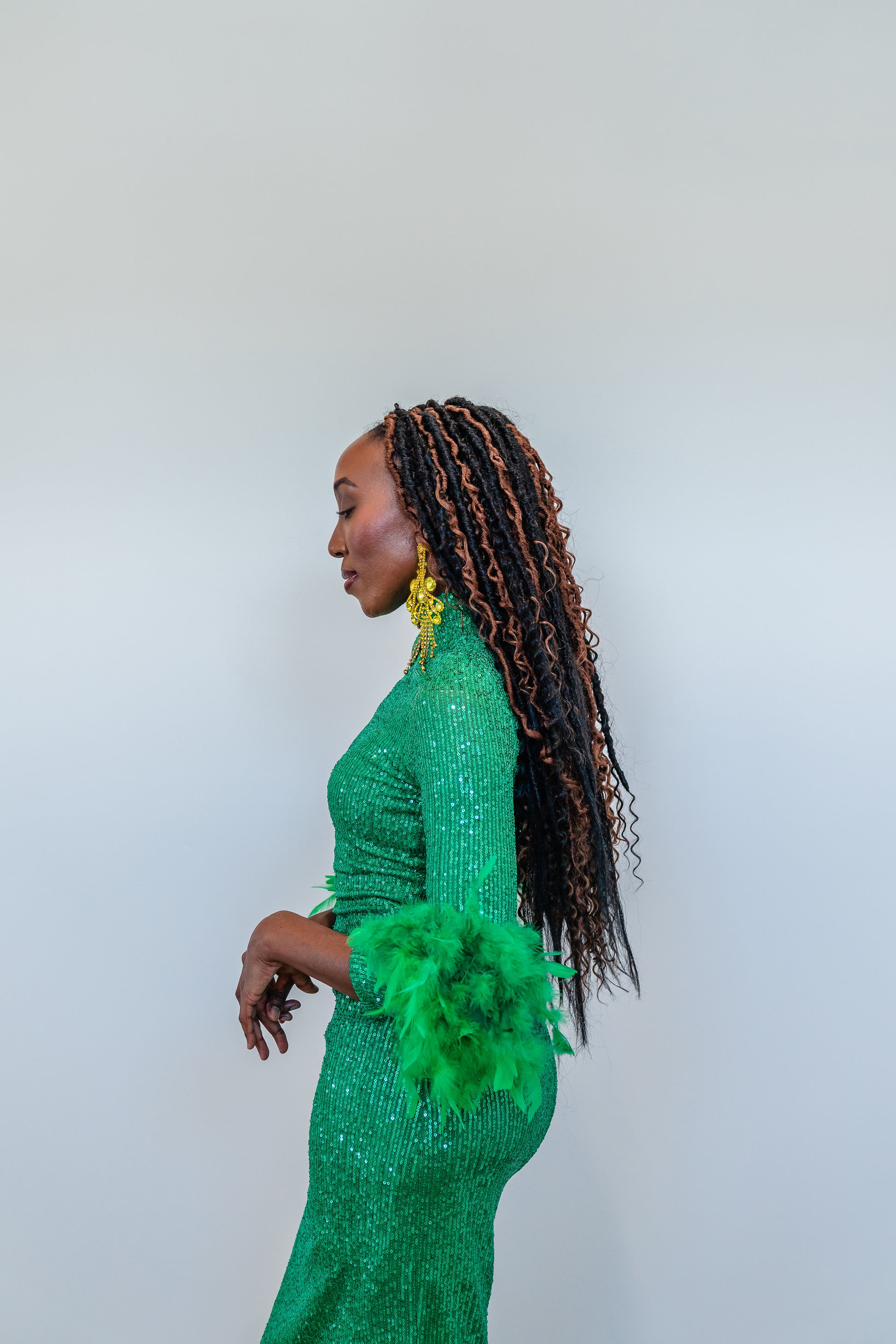 Julianne Dress in Parakeet Green Jennafer Grace Julianne Dress in Parakeet Green Jennafer Grace