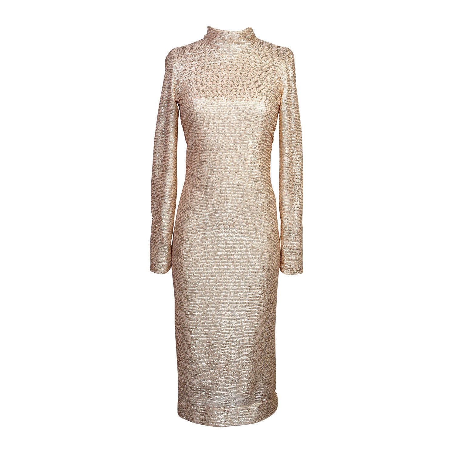 Long Sleeve Knee Length Sequin Dress Julianne Dress in Champagne Sequin Jennafer Grace Long Sleeve Knee Length Sequin Dress Julianne Dress in Champagne Sequin Jennafer Grace