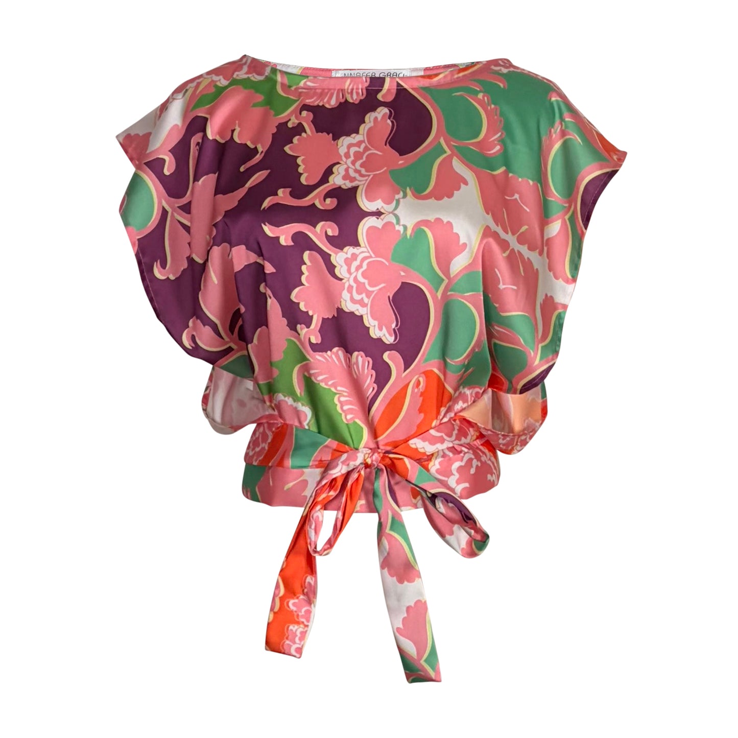 June Top in Paradiso Spritz