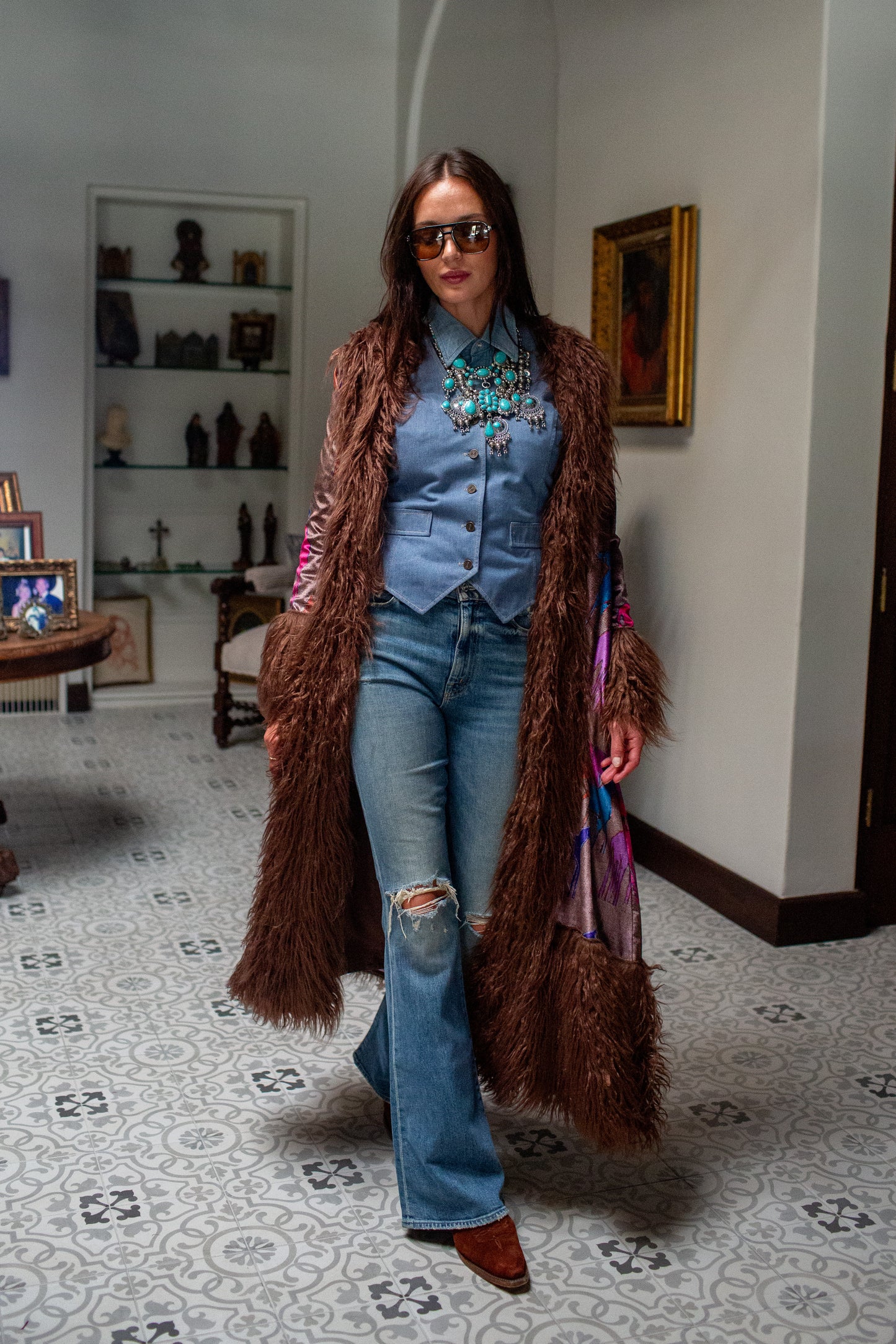 KG Wild Horses Penny Lane Coat in Chocolate
