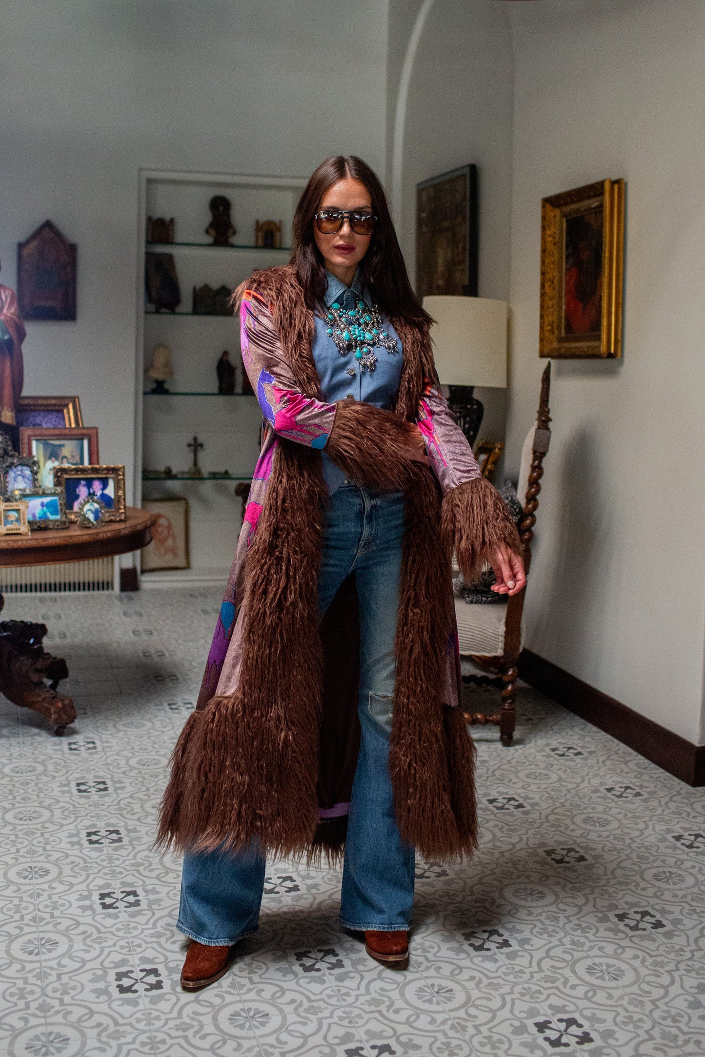 KG Wild Horses Penny Lane Coat in Chocolate