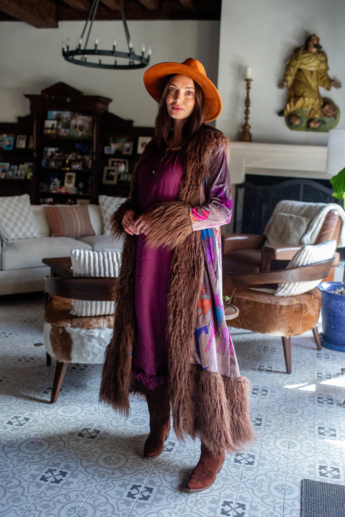 KG Wild Horses Penny Lane Coat in Chocolate