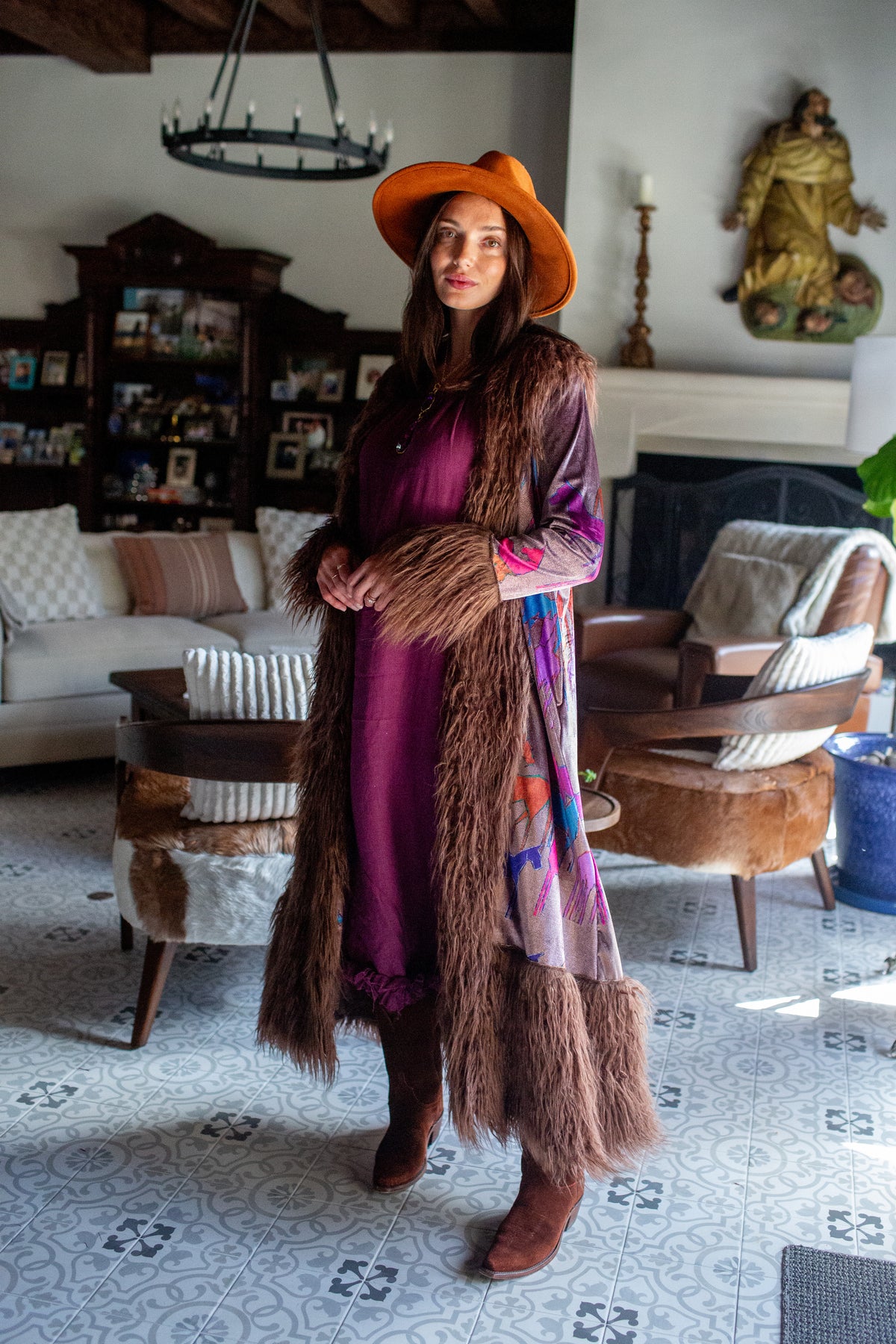 KG Wild Horses Penny Lane Coat in Chocolate