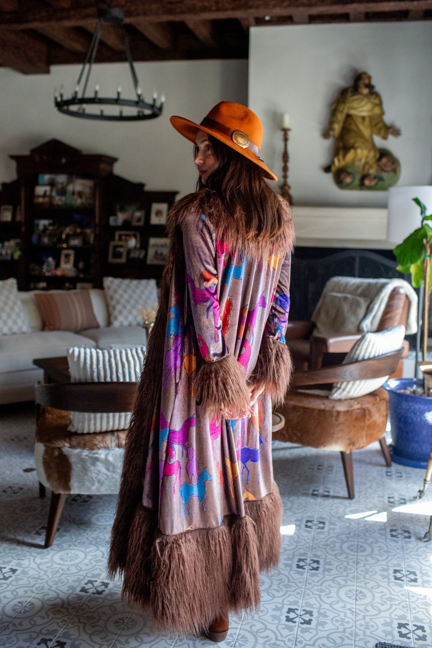 KG Wild Horses Penny Lane Coat in Chocolate