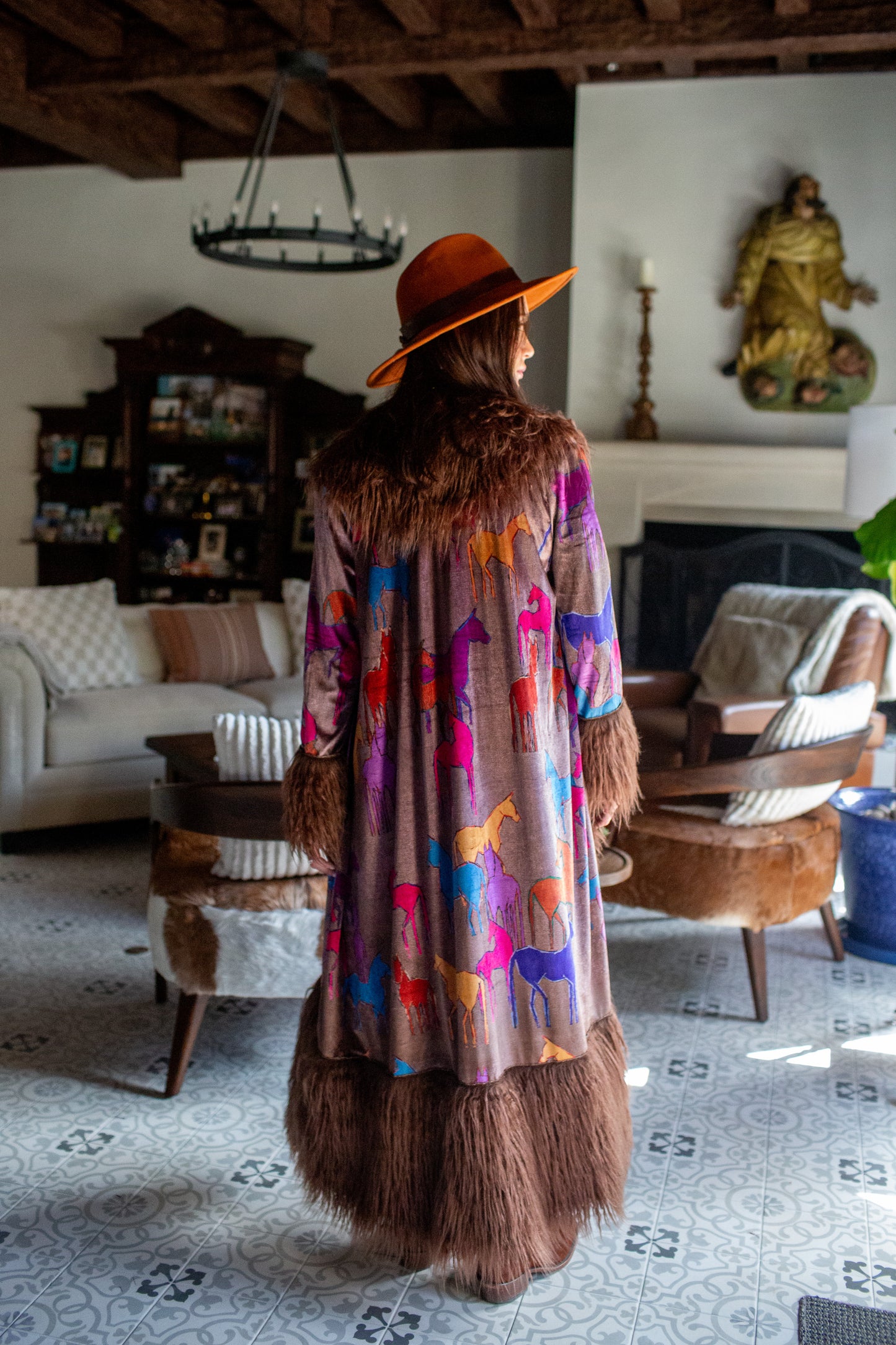 KG Wild Horses Penny Lane Coat in Chocolate