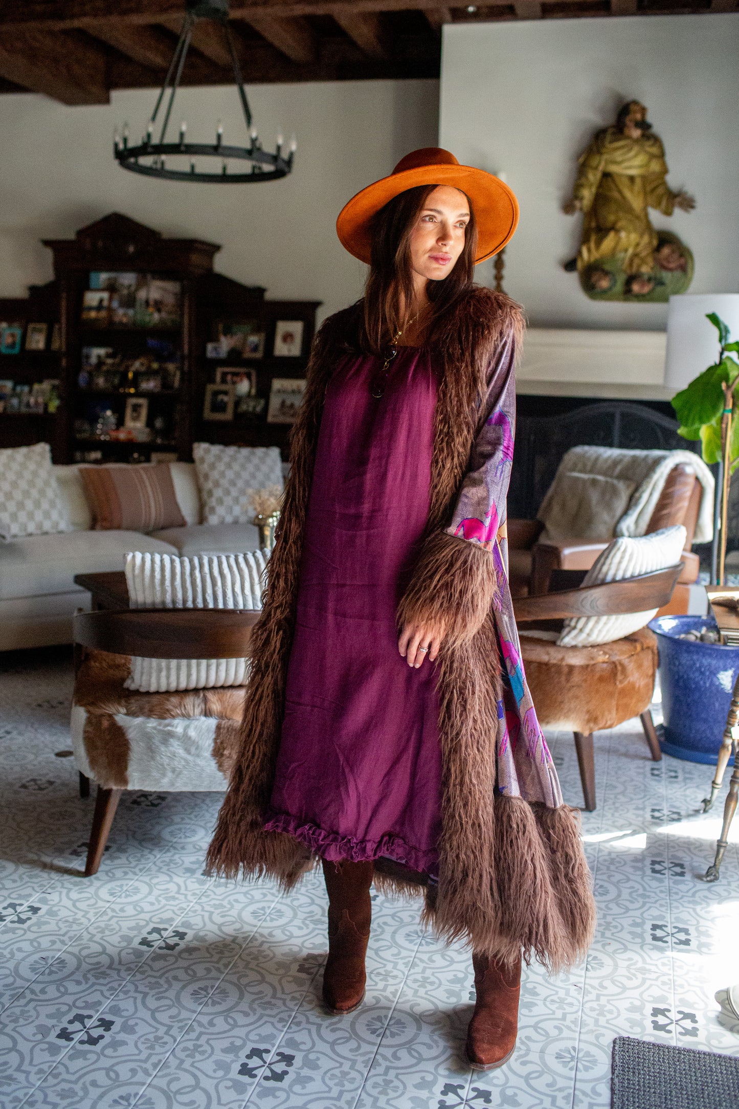 KG Wild Horses Penny Lane Coat in Chocolate