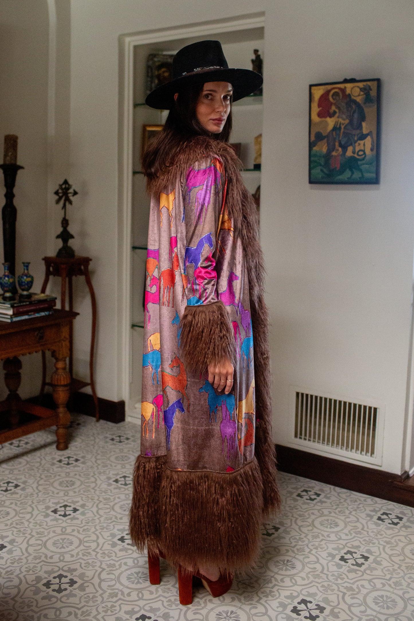 KG Wild Horses Penny Lane Coat in Chocolate