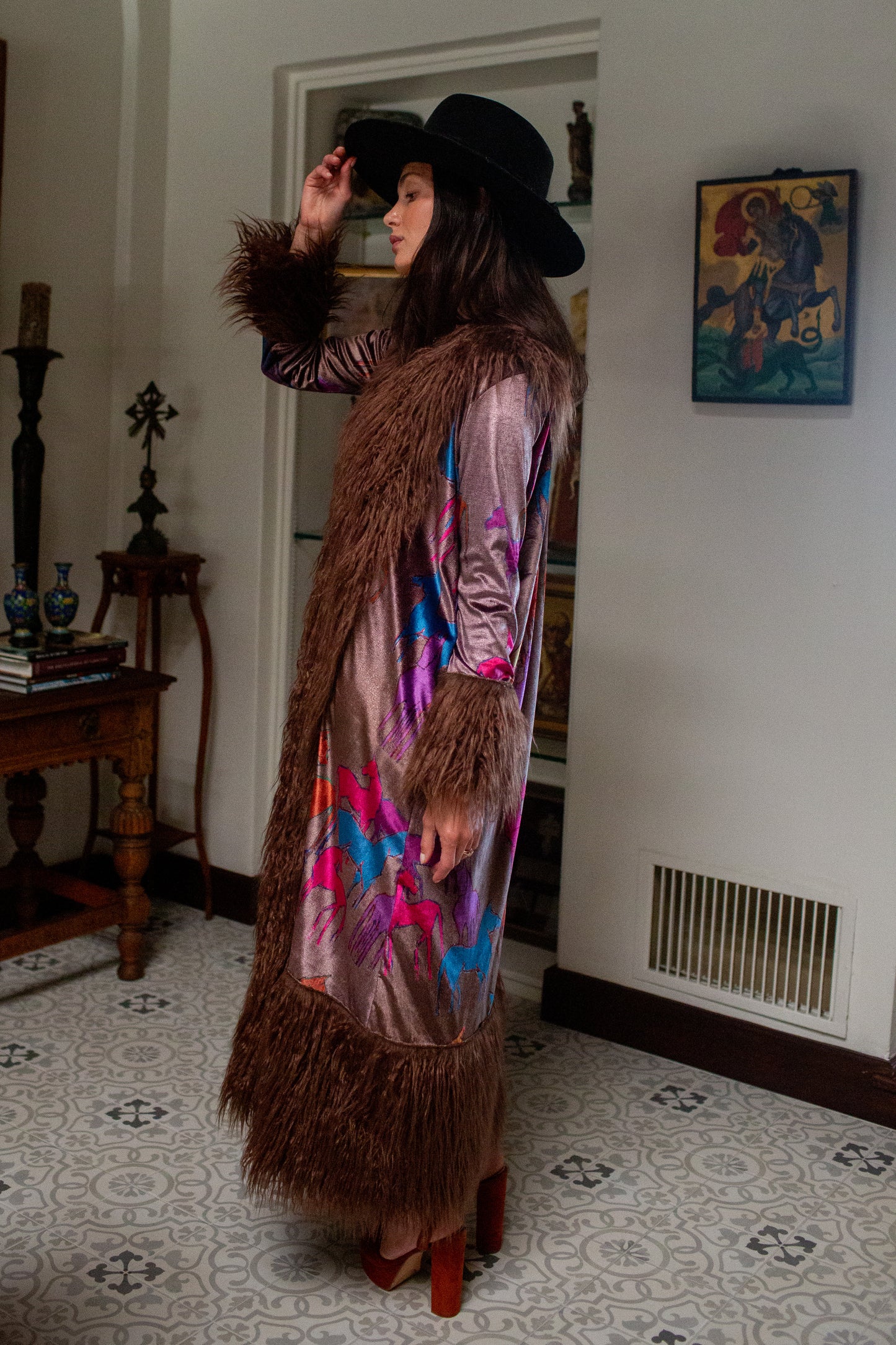 KG Wild Horses Penny Lane Coat in Chocolate