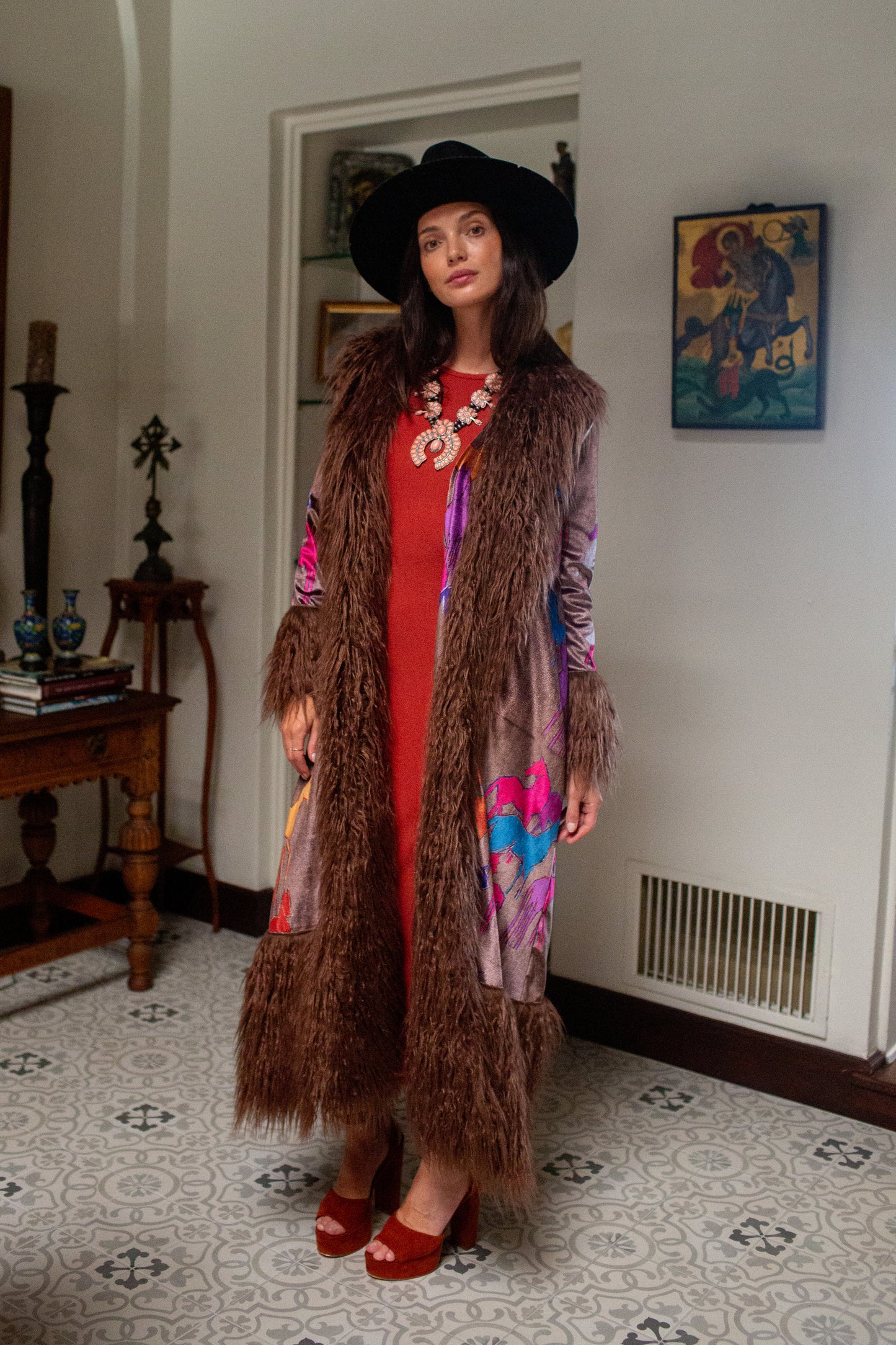 KG Wild Horses Penny Lane Coat in Chocolate