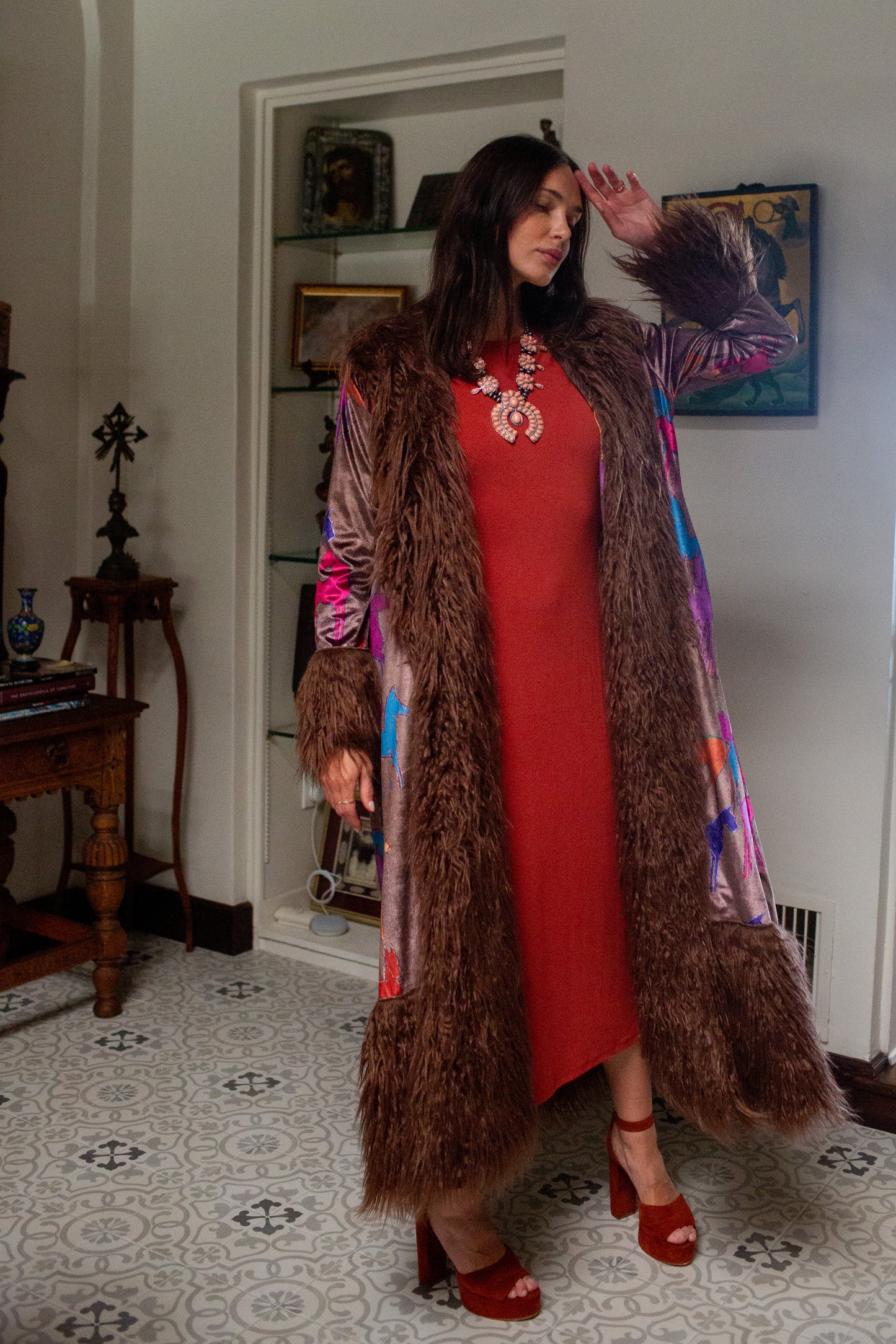 KG Wild Horses Penny Lane Coat in Chocolate