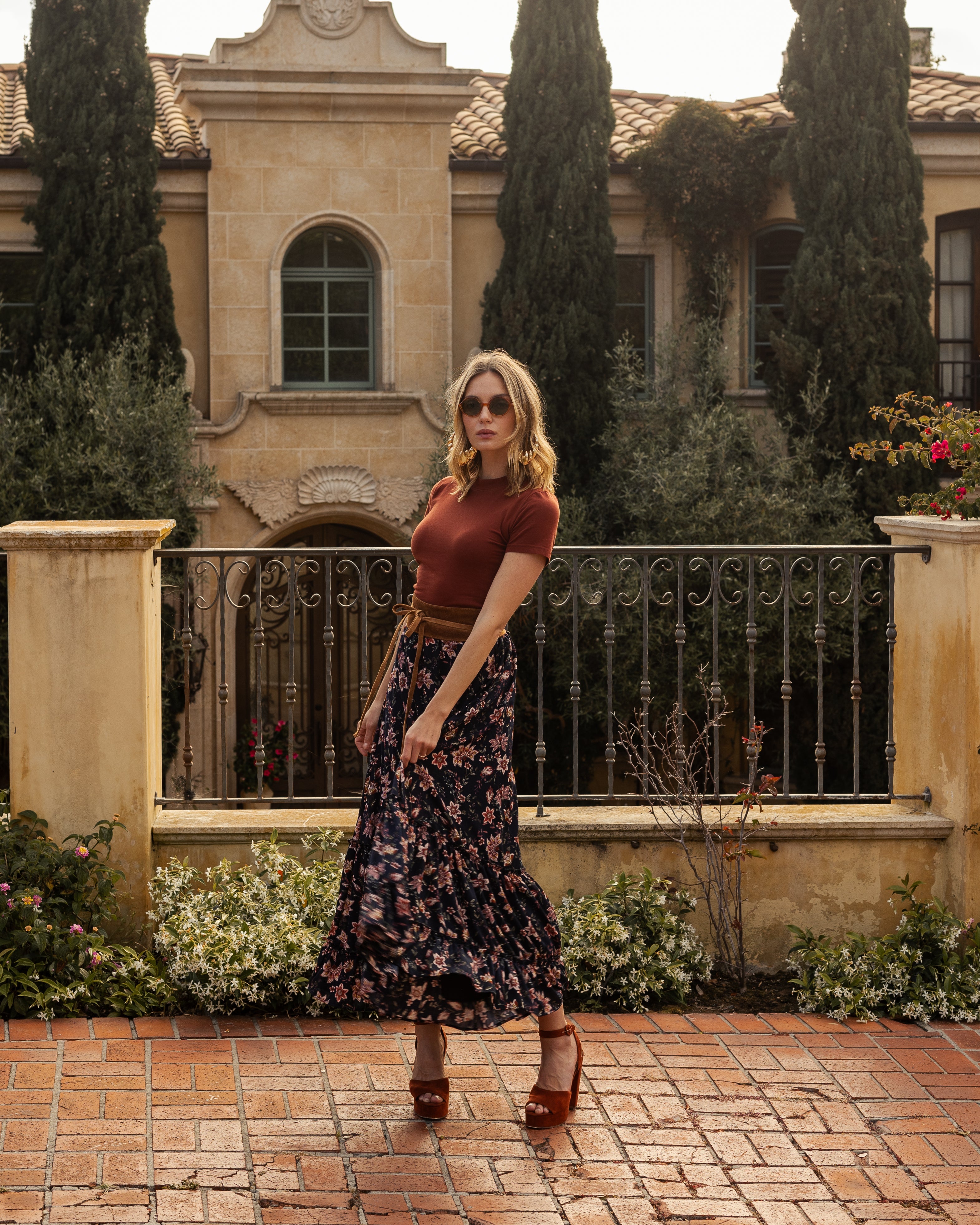 Liberty Flower Maxi-Skirt PRE-ORDER – Jennafer Grace