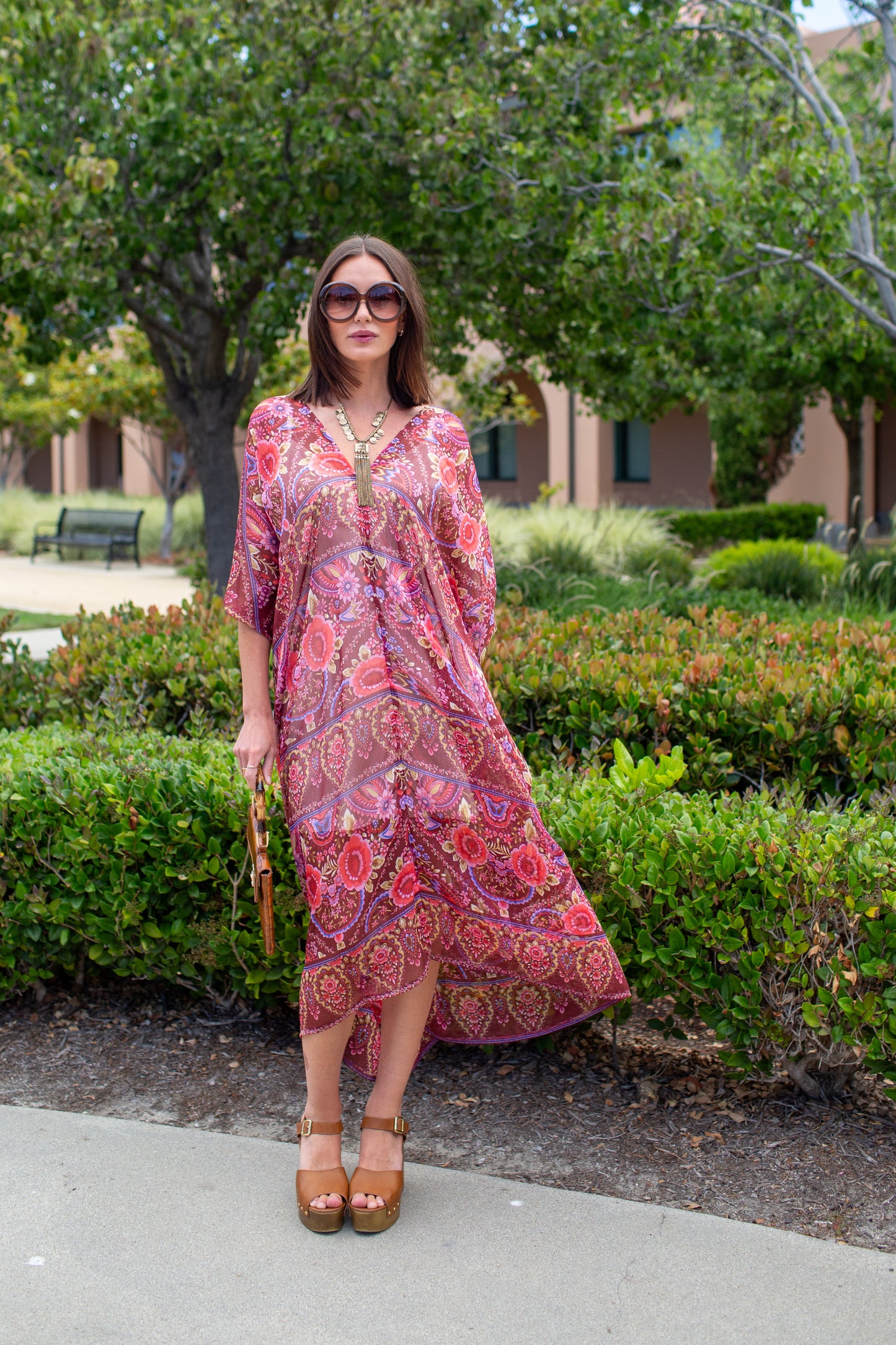 Lorraine Rose Paisley Caftan