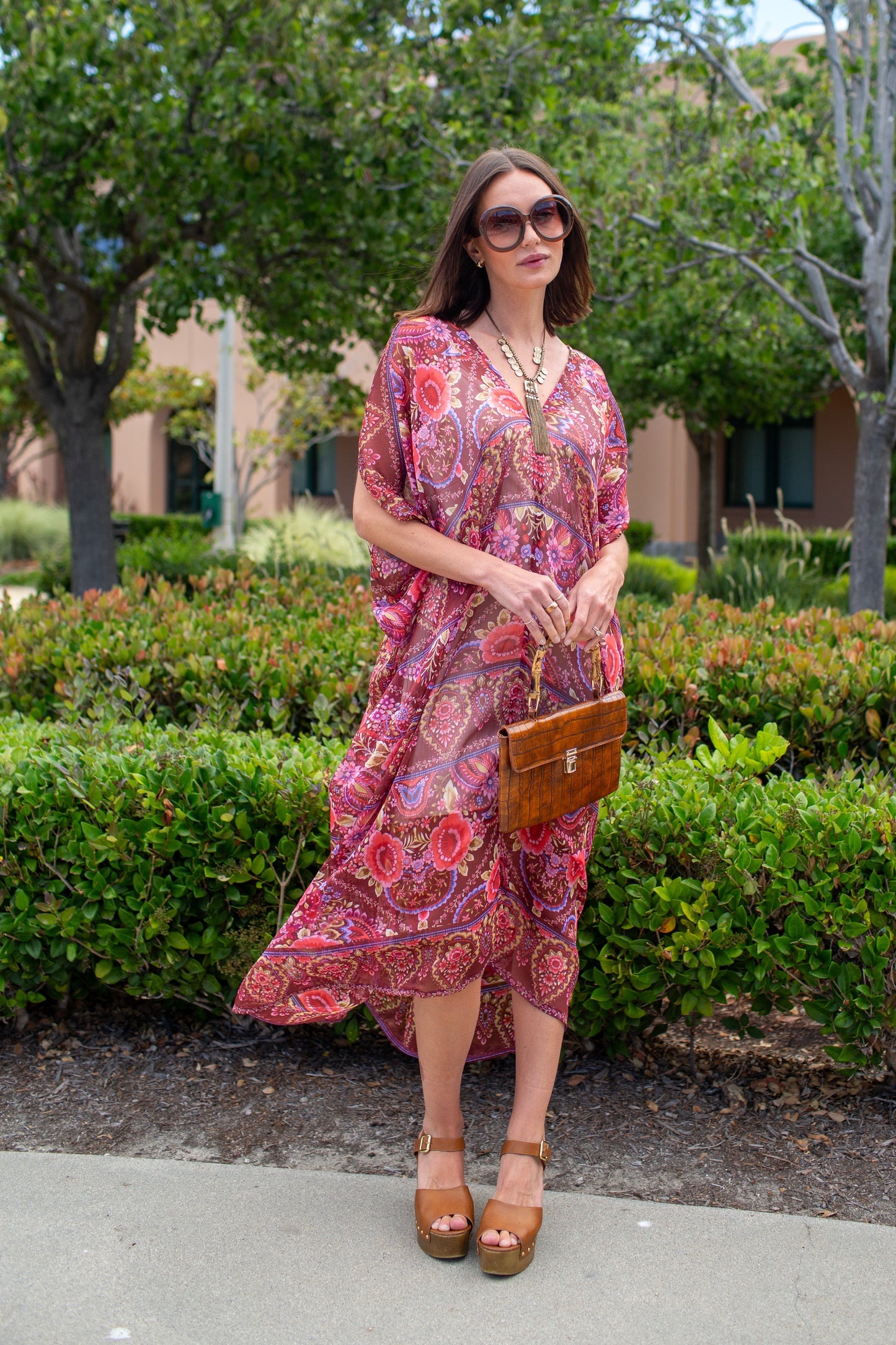 Lorraine Rose Paisley Caftan