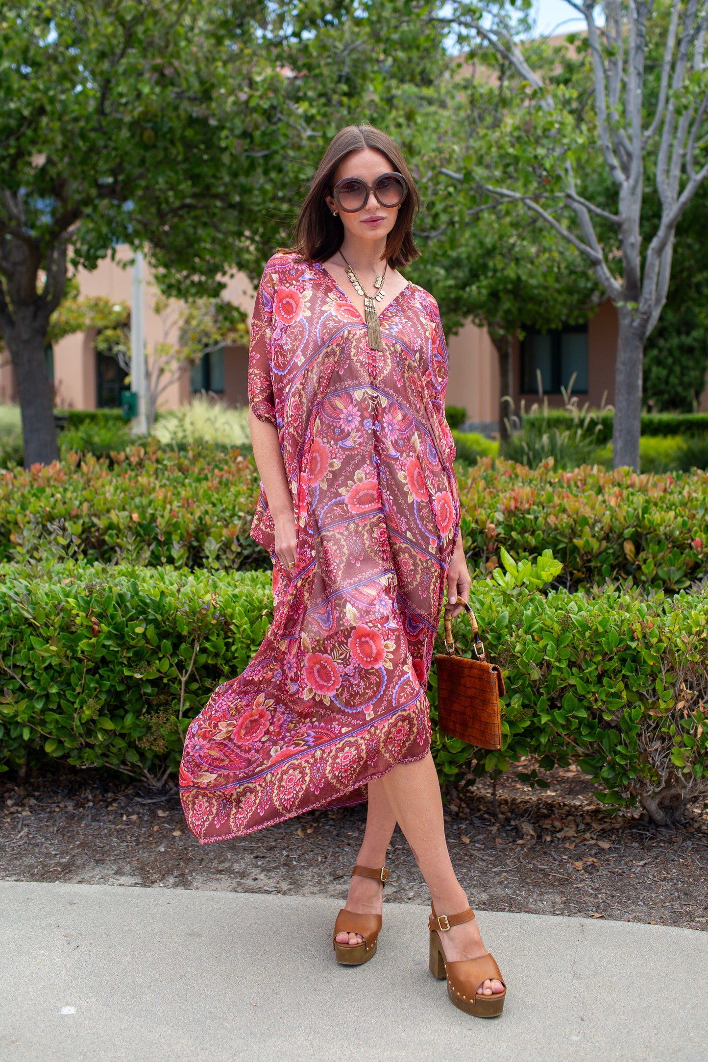 Lorraine Rose Paisley Caftan