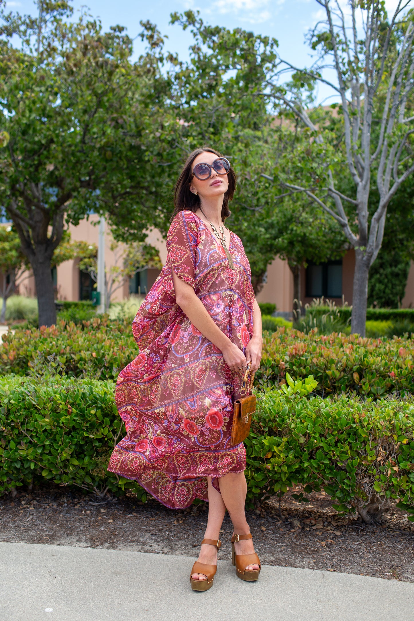 Lorraine Rose Paisley Caftan