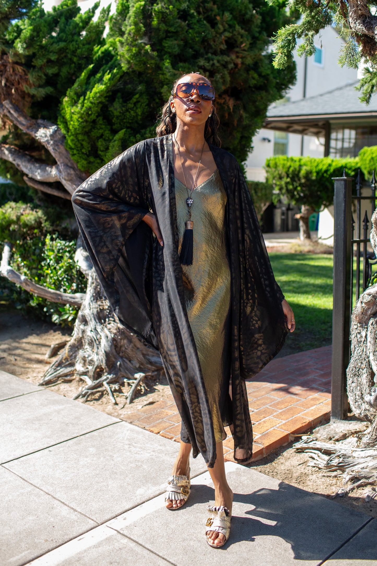 Lucinda Leopard Kimono PRE-ORDER