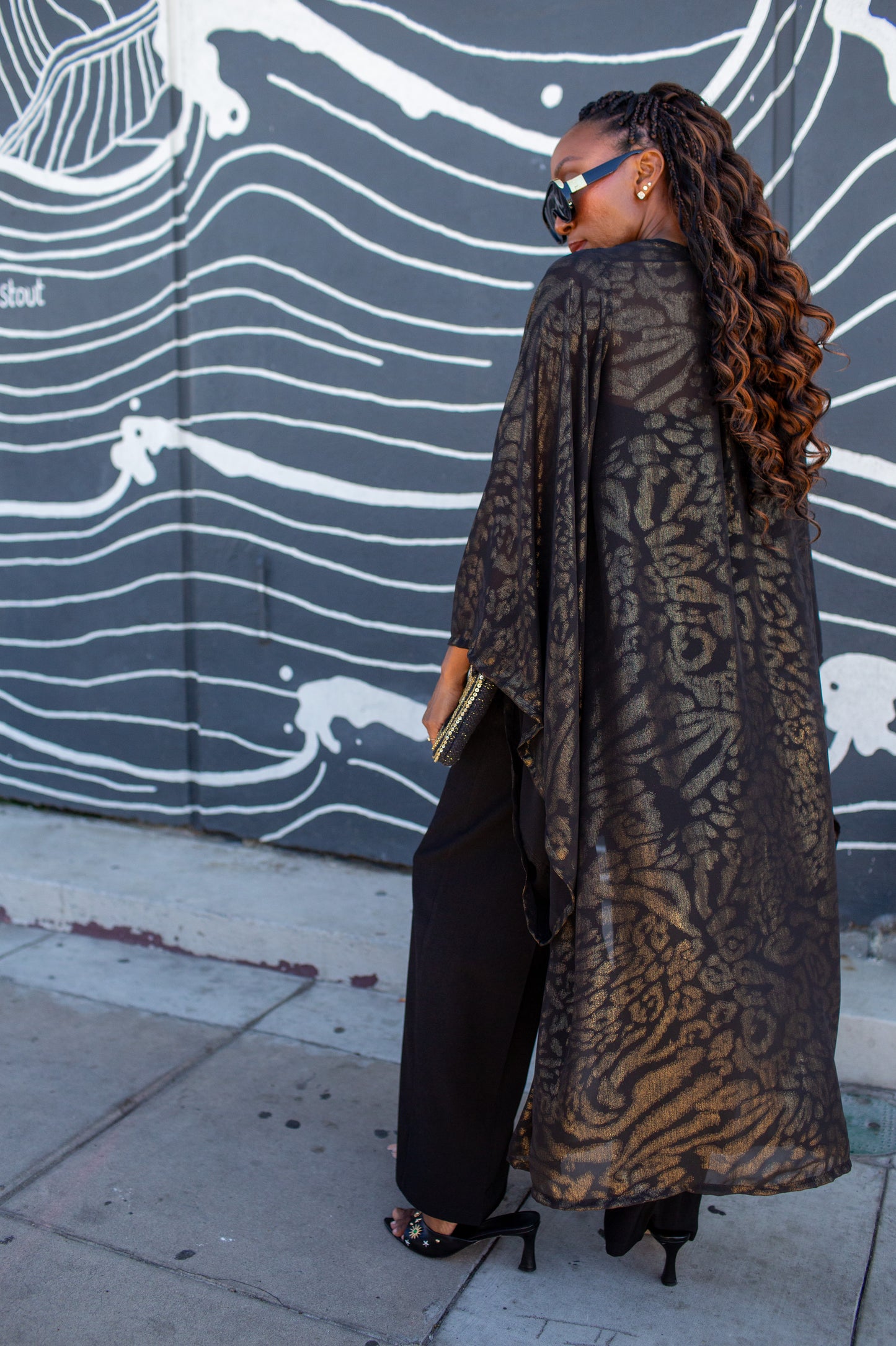 Lucinda Leopard Kimono PRE-ORDER