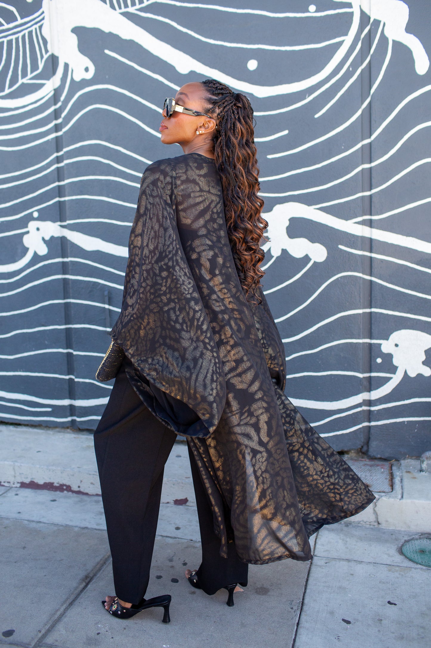 Lucinda Leopard Kimono PRE-ORDER