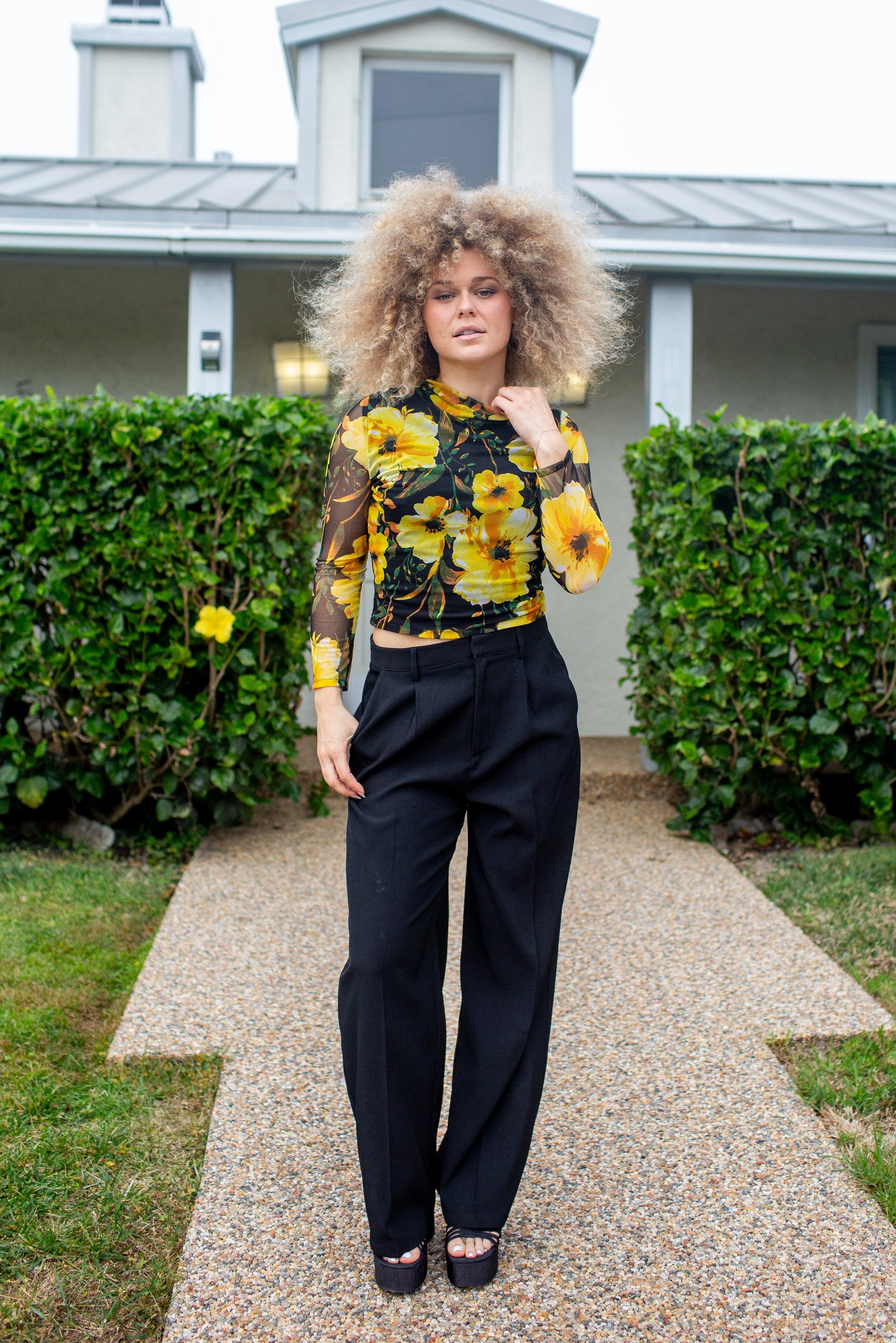 Lucy Long Sleeve Top in Dolce Ombra PRE-ORDER