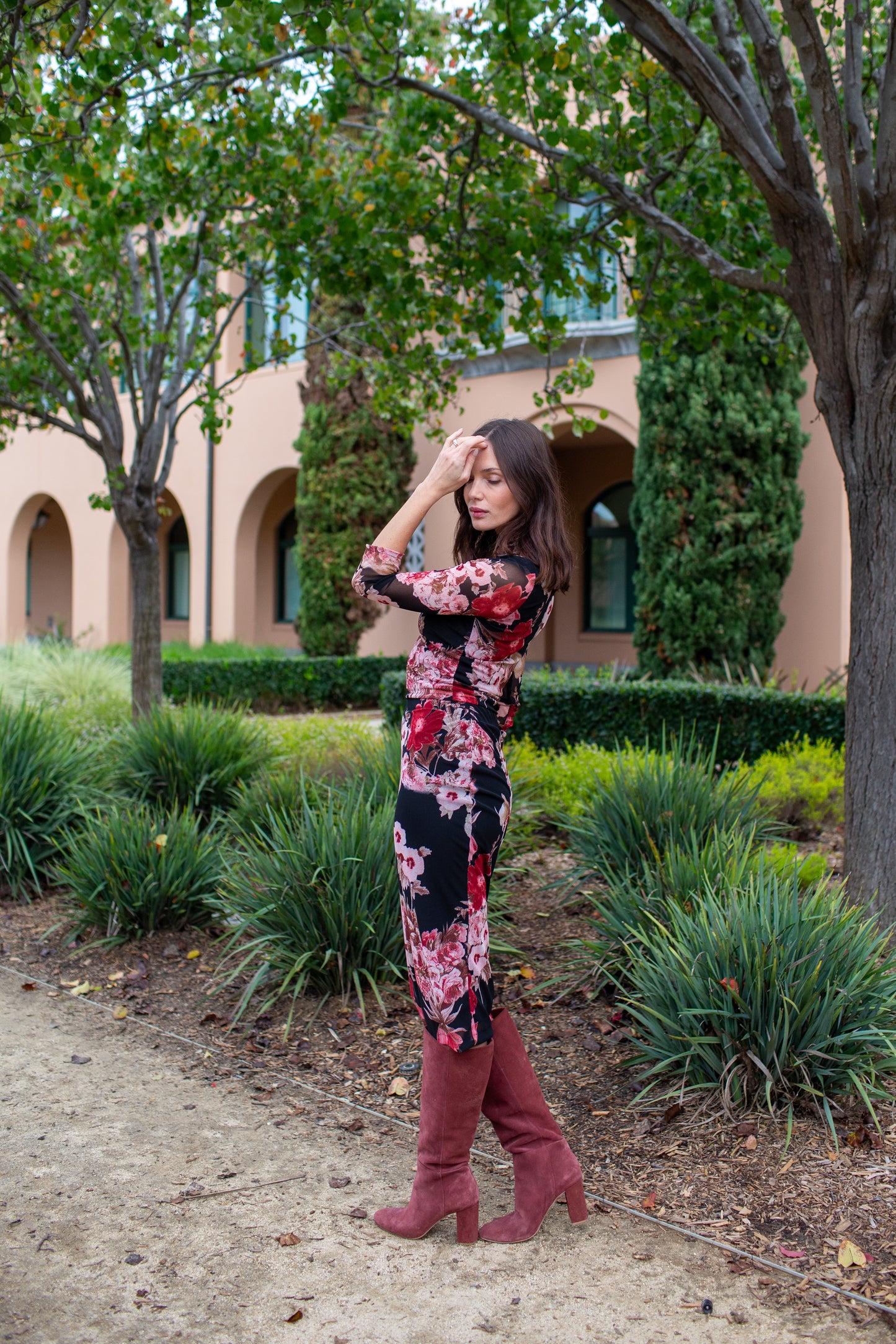 Lucy Pencil Skirt in Sunset Blvd PRE-ORDER