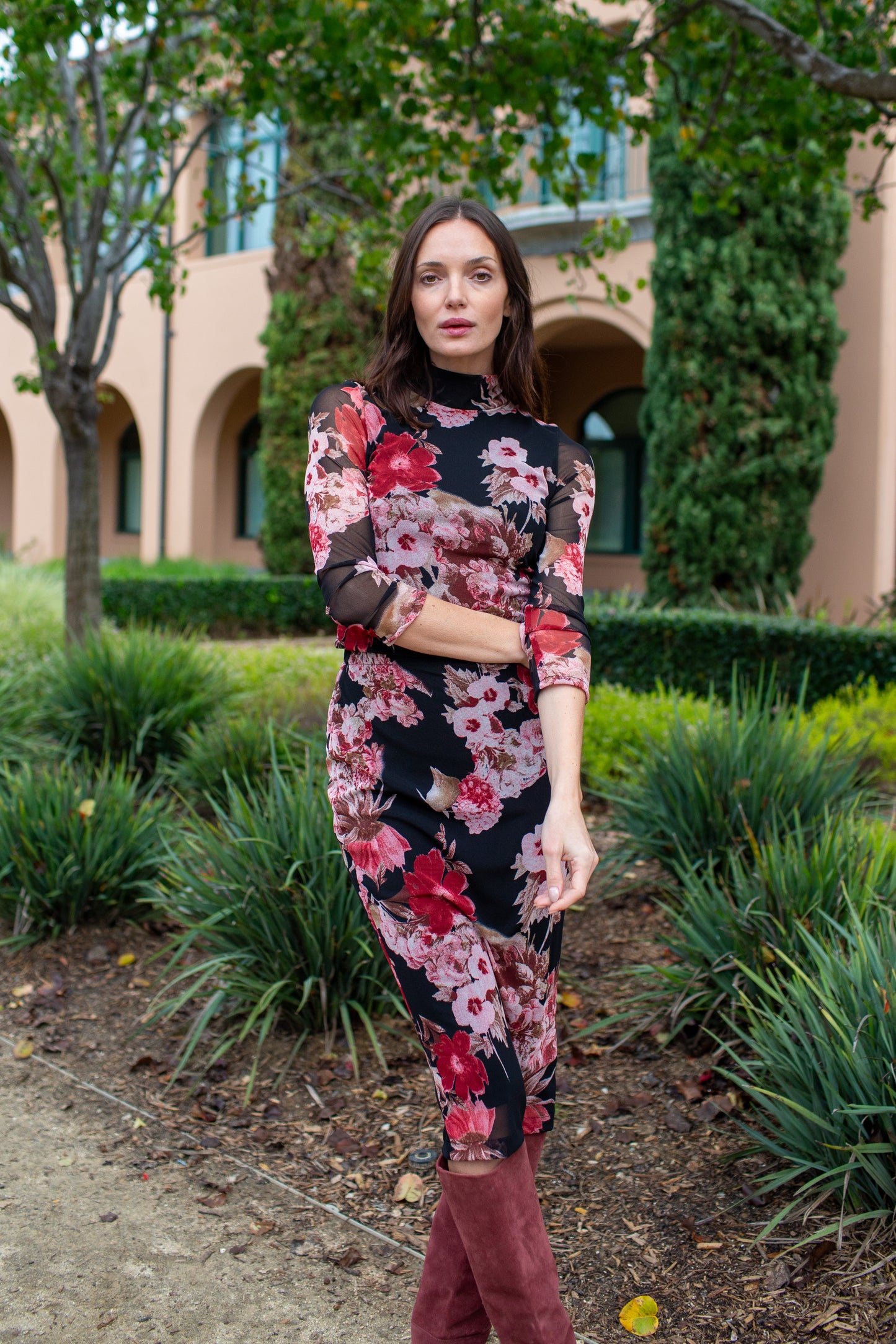Lucy Pencil Skirt in Sunset Blvd PRE-ORDER