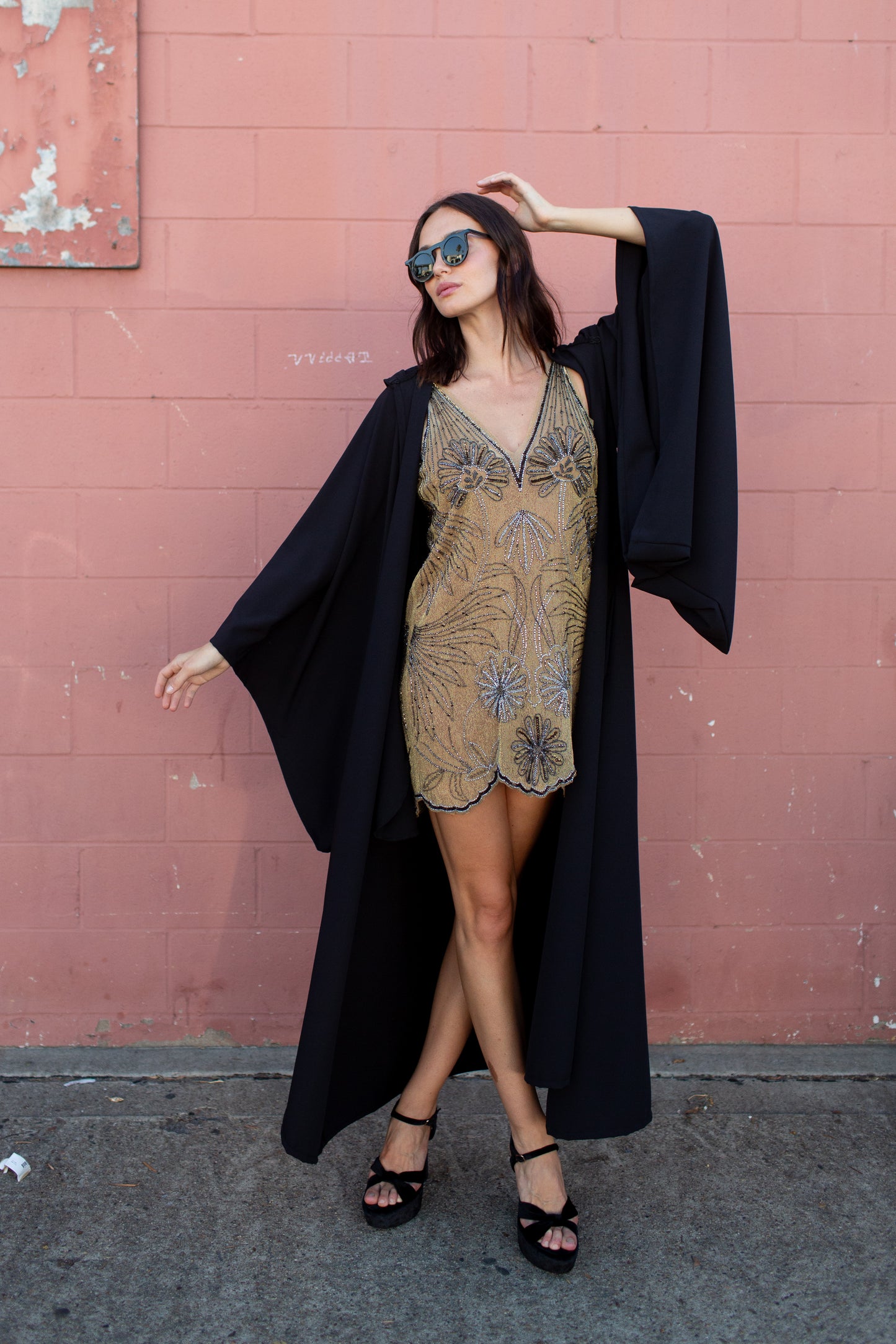 Mysterieux Hooded Kimono