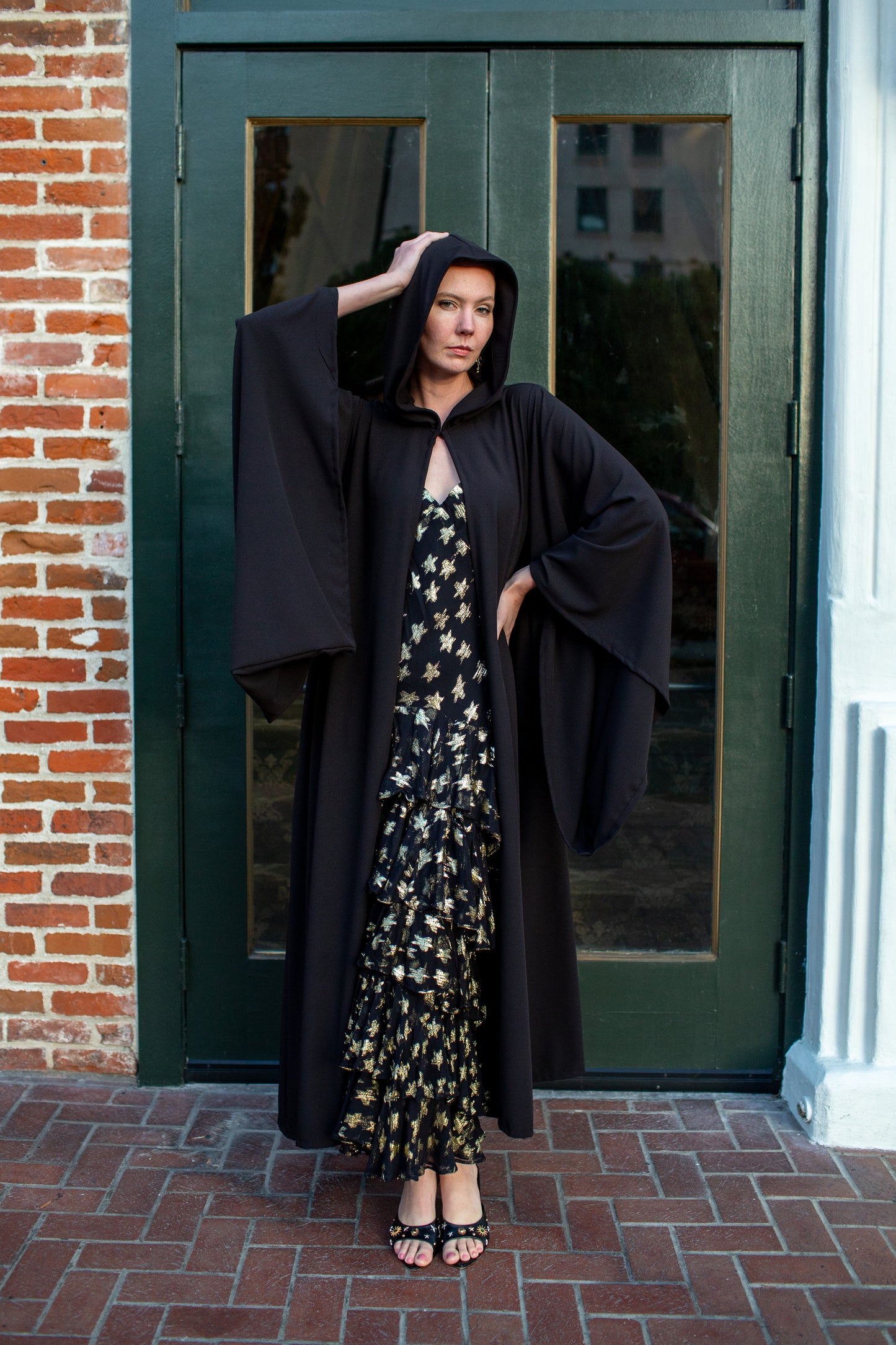 Mysterieux Hooded Kimono