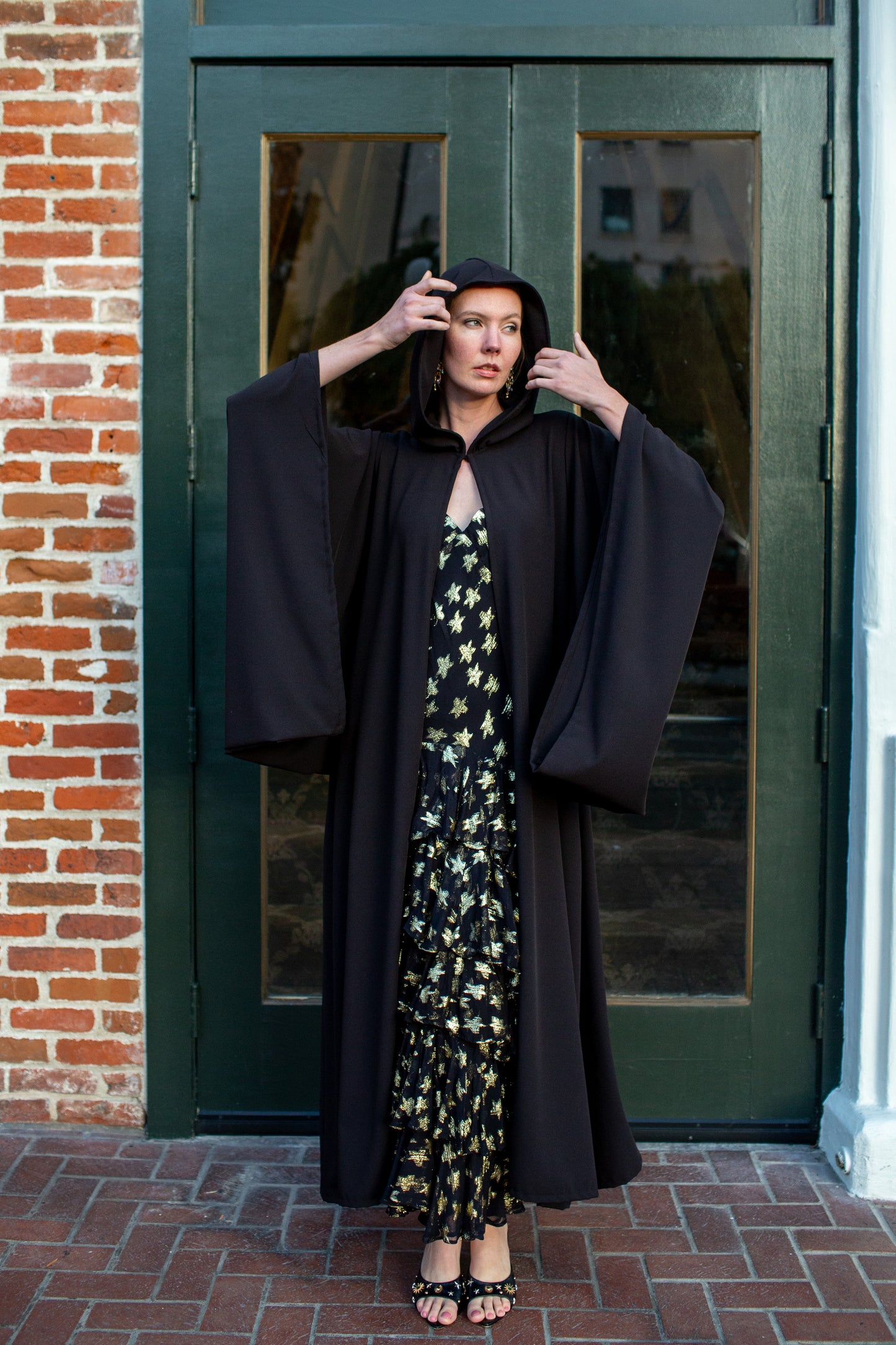Mysterieux Hooded Kimono