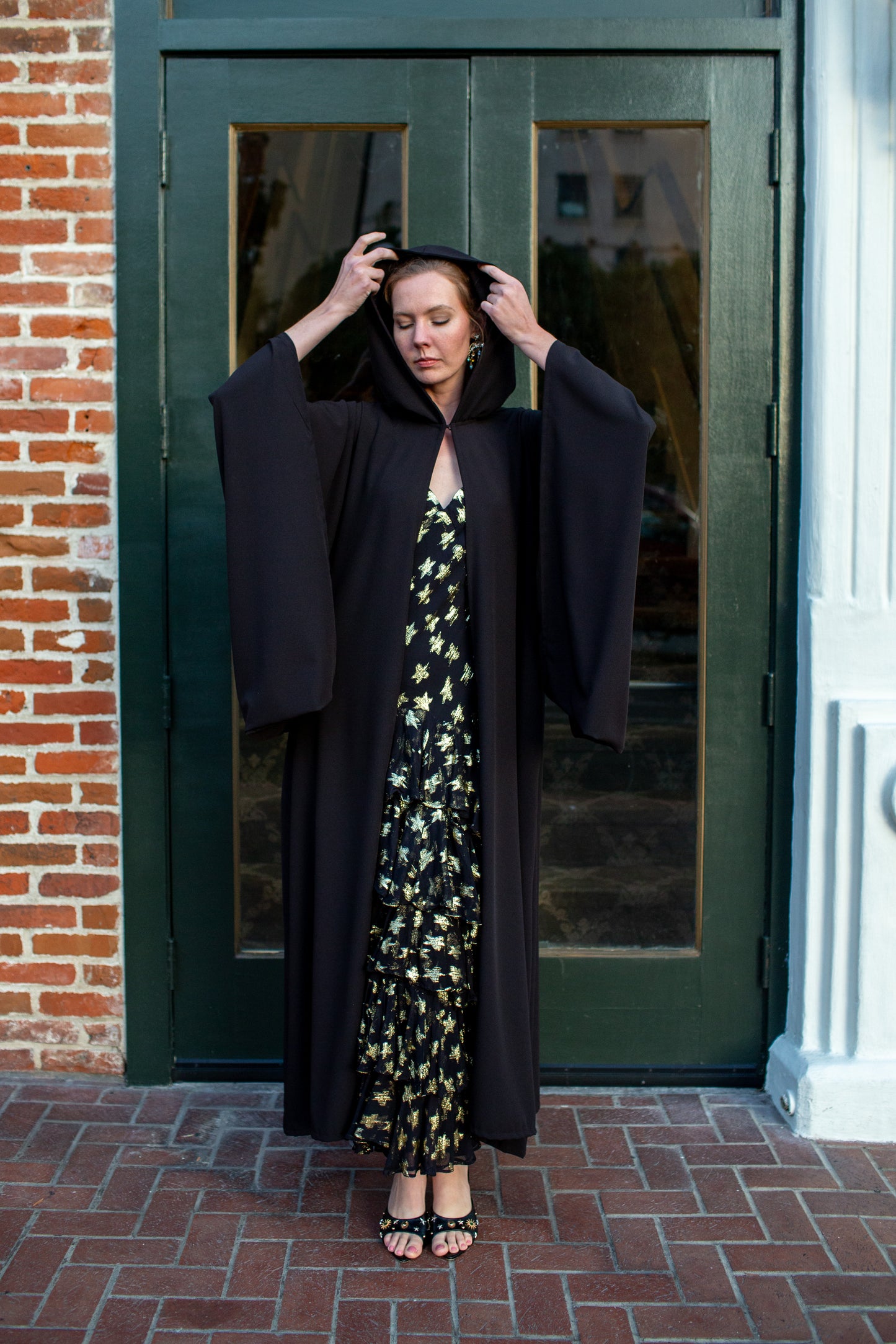 Mysterieux Hooded Kimono