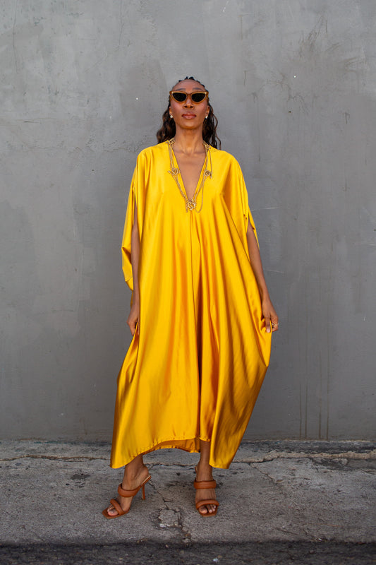Ochre Luxe Caftan