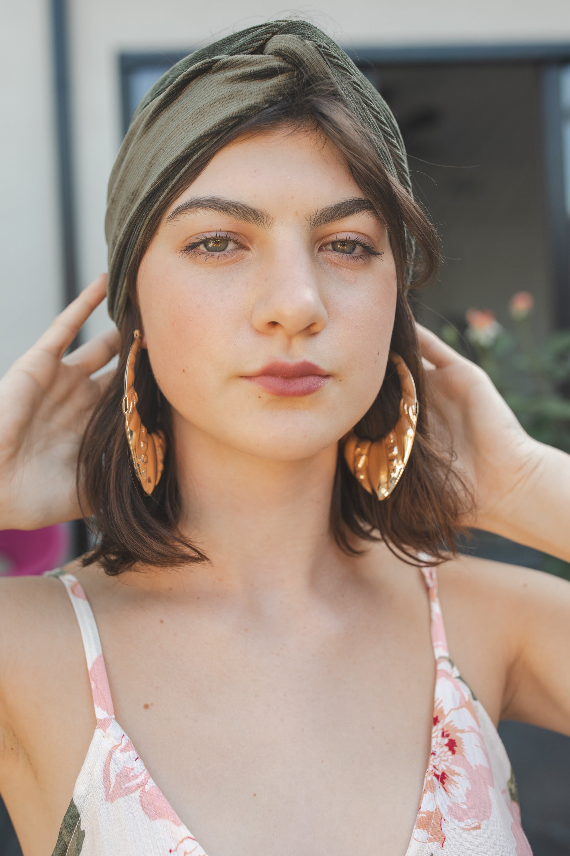 Jenna Ribbing Pinon Rib Knit Twist Headband – Jennafer Grace