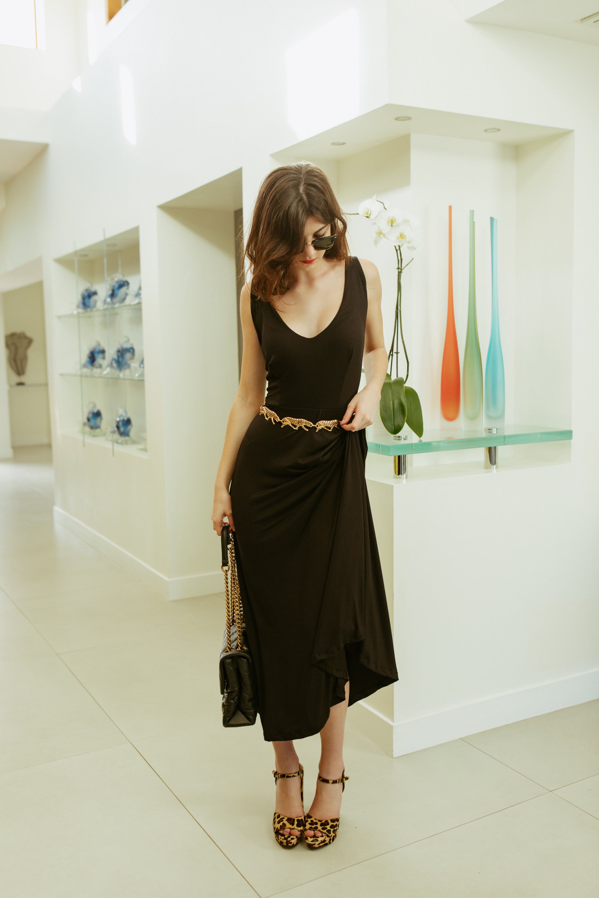 Onyx Fit and Flare Slip Dress Jennafer Grace Onyx Fit and Flare Slip Dress Jennafer Grace