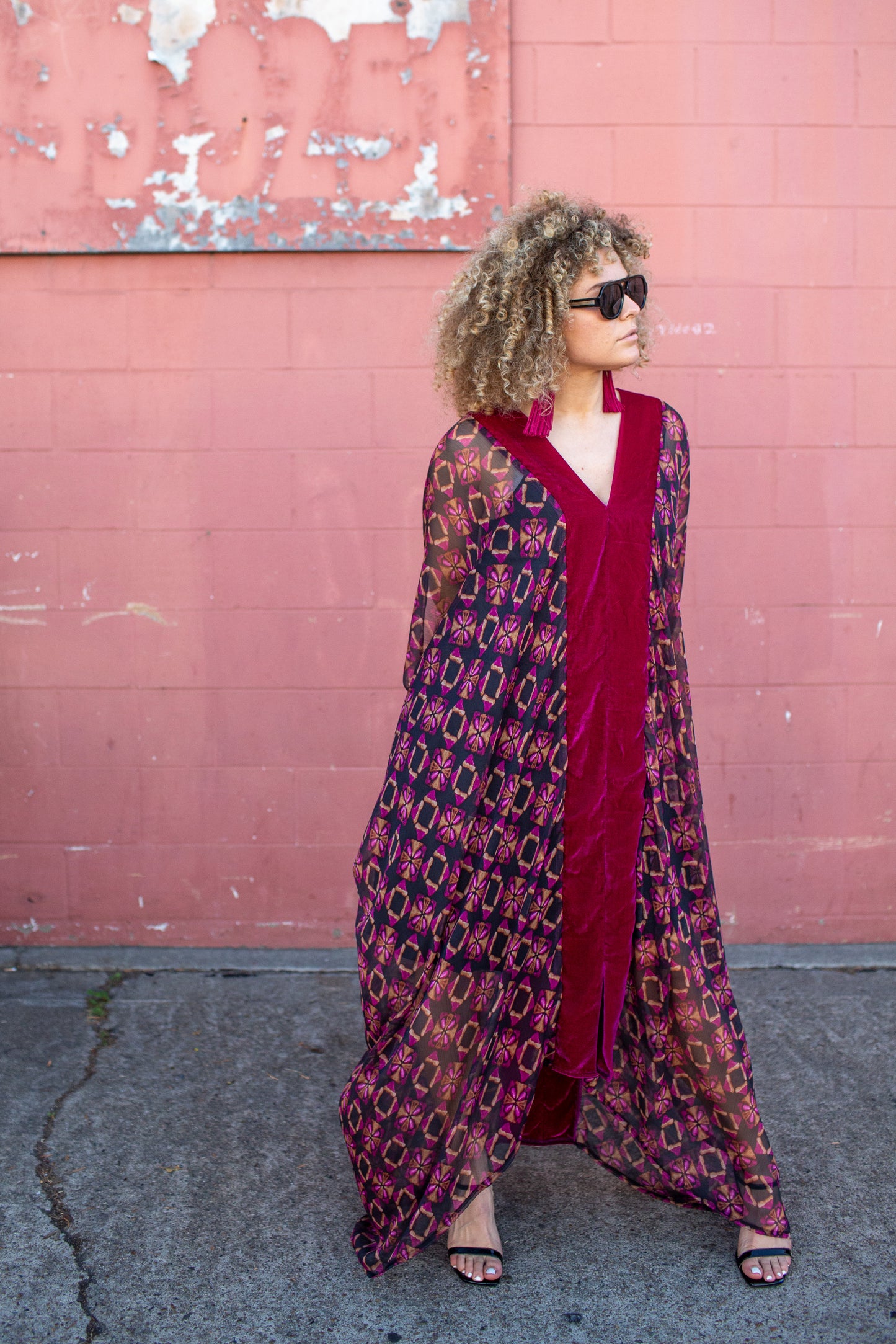 Pele Deluxe Caftan Kaftan Dress