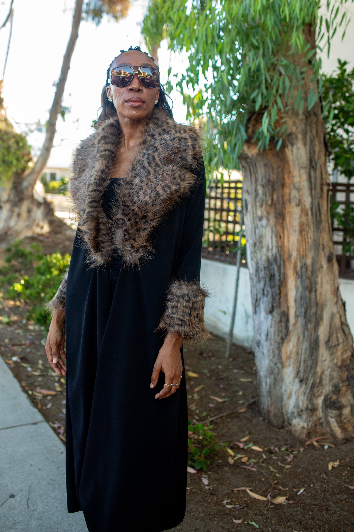 Penny Vicious Remixed Faux Fur Jacket