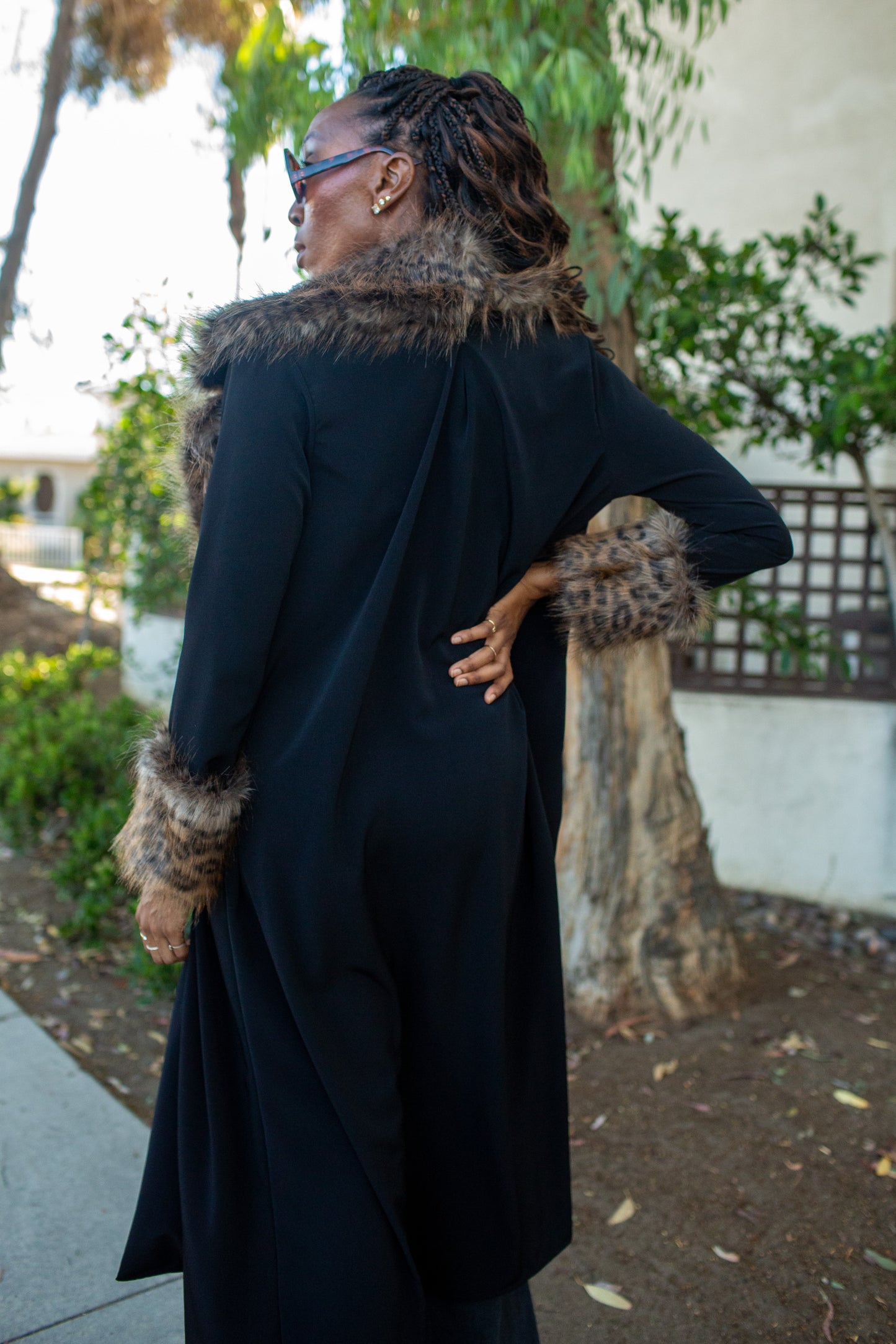 Penny Vicious Remixed Faux Fur Jacket