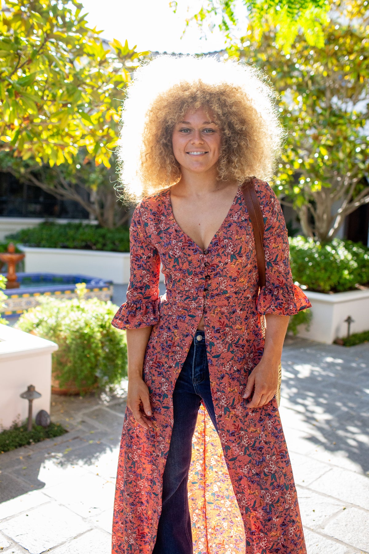 Prairie Flora Dressing Gown