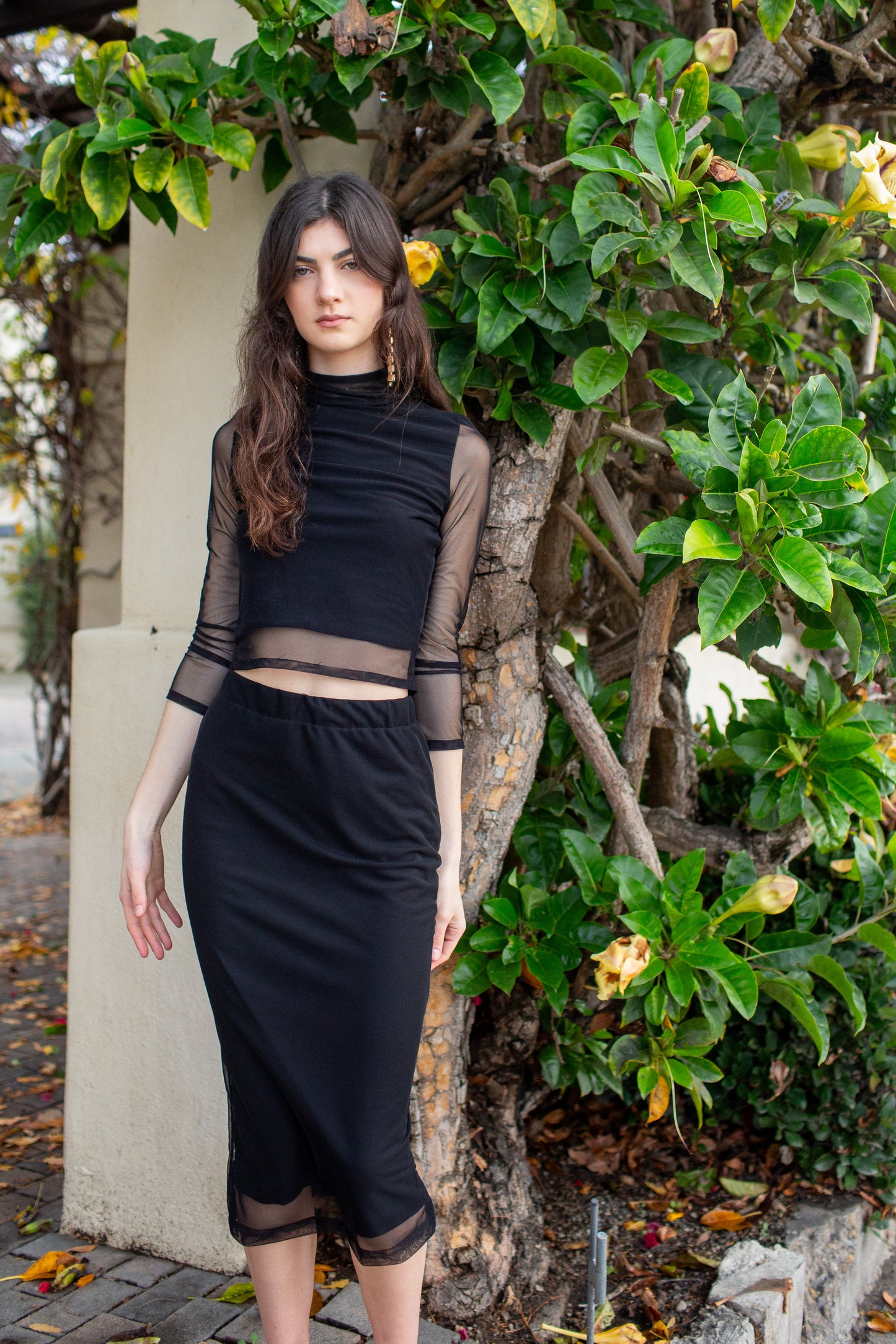 Lucy Pencil Skirt in Eclipse PRE-ORDER