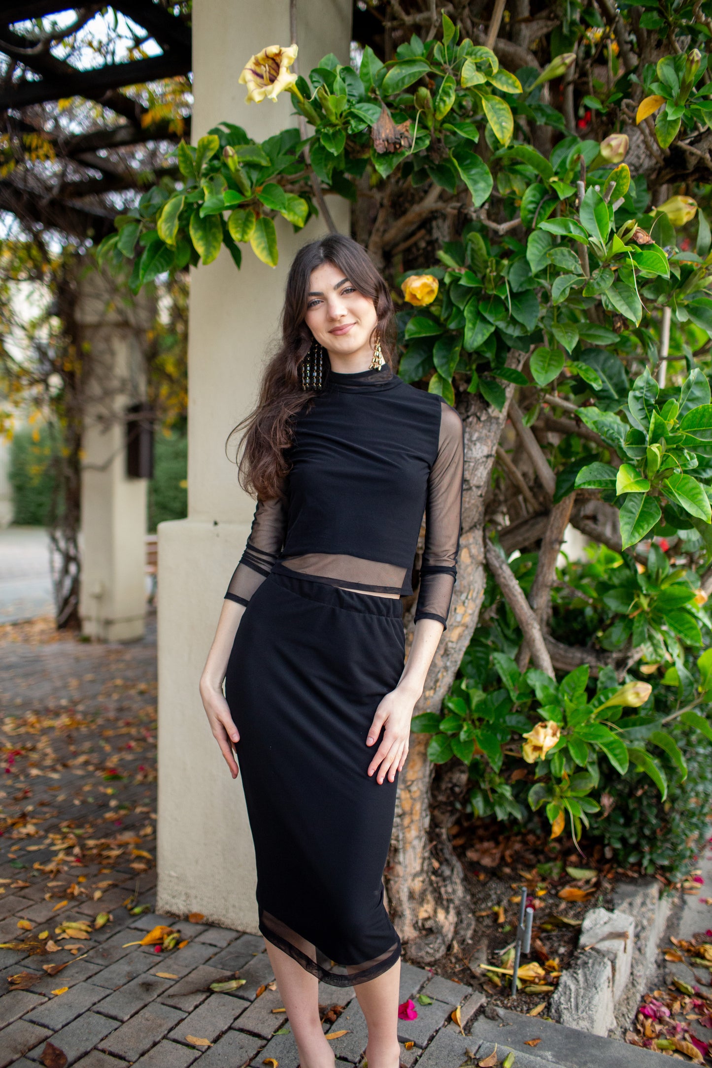 Lucy Pencil Skirt in Eclipse PRE-ORDER