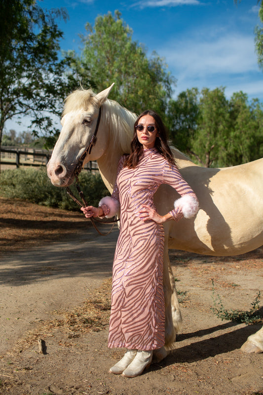 Catroux dress in Rose Stardust PRE-ORDER