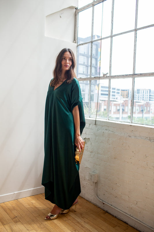 Gleaming Huntress Caftan Kaftan Dress