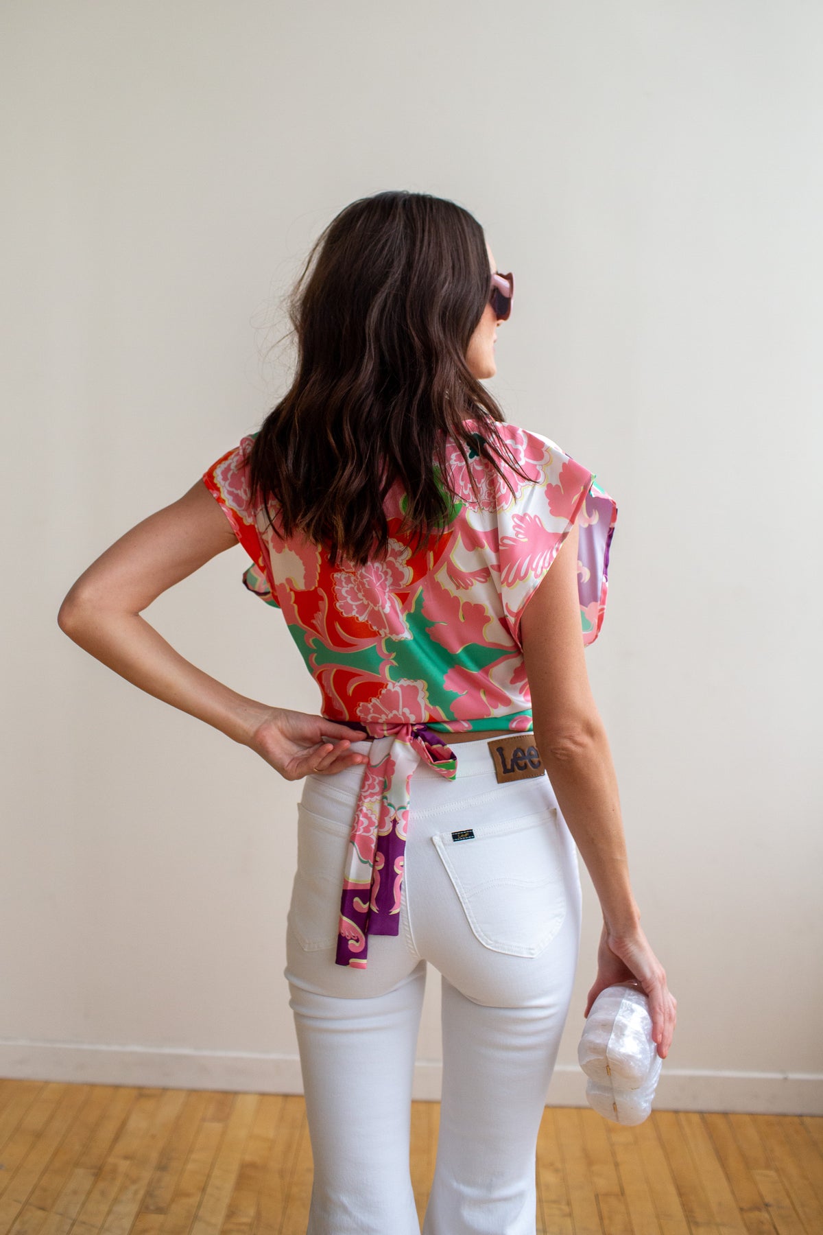 June Top in Paradiso Spritz