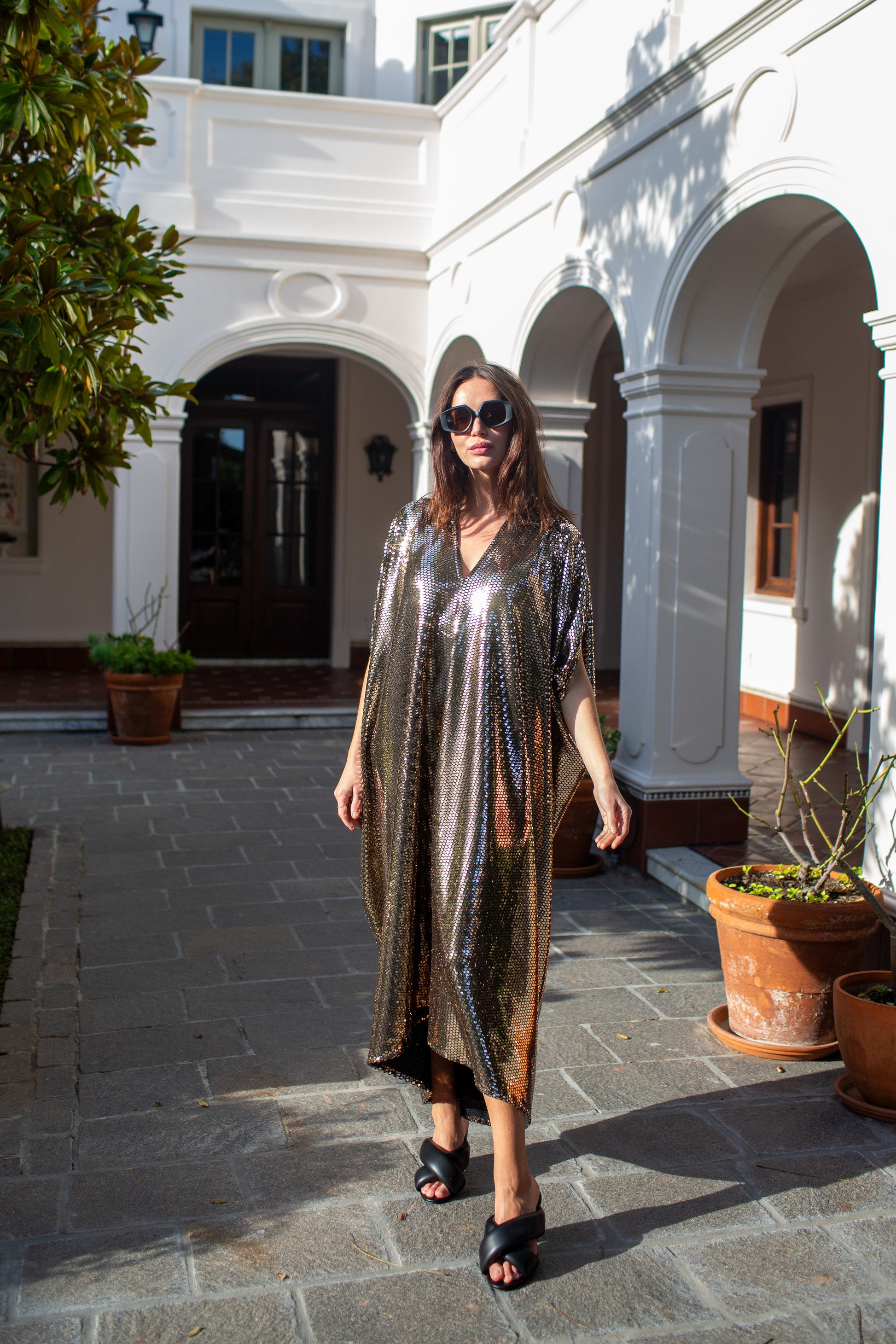 Disco Hive Caftan – Jennafer Grace