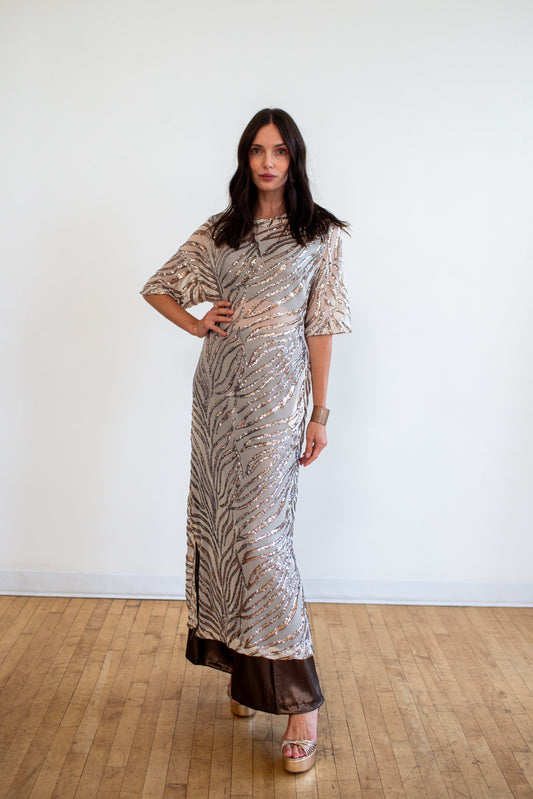 Carmen Longline Tunic in Caracal - BUILT TO ORDER