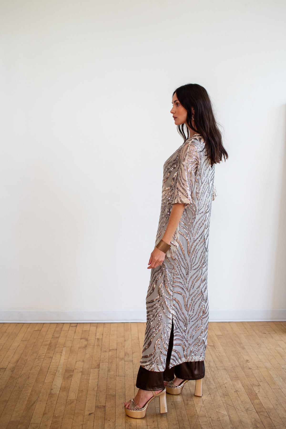 Carmen Longline Tunic in Caracal - BUILT TO ORDER