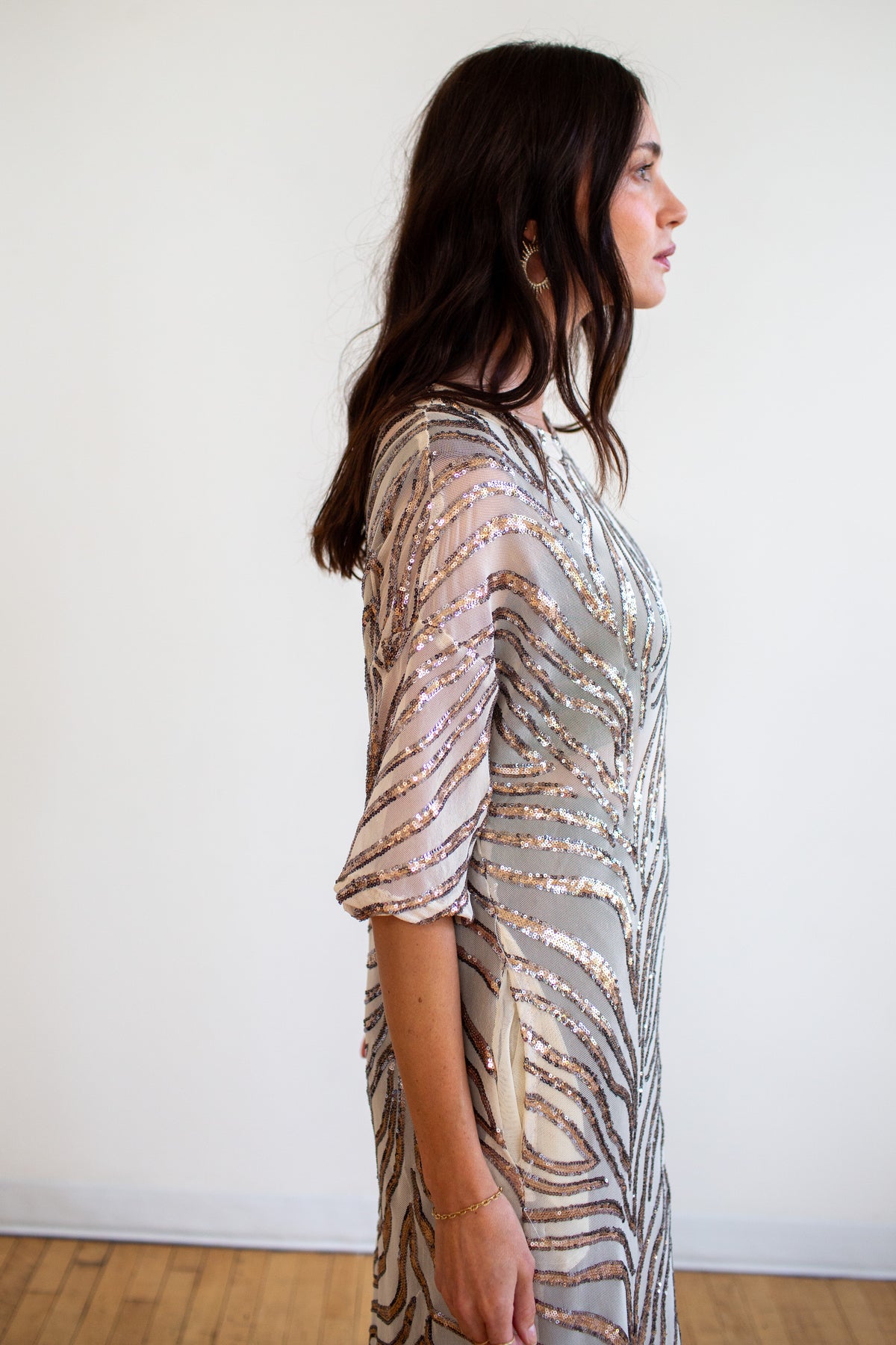 Carmen Longline Tunic in Caracal - BUILT TO ORDER