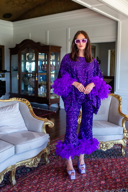 Cara Disco Set in Fuchsia Flash