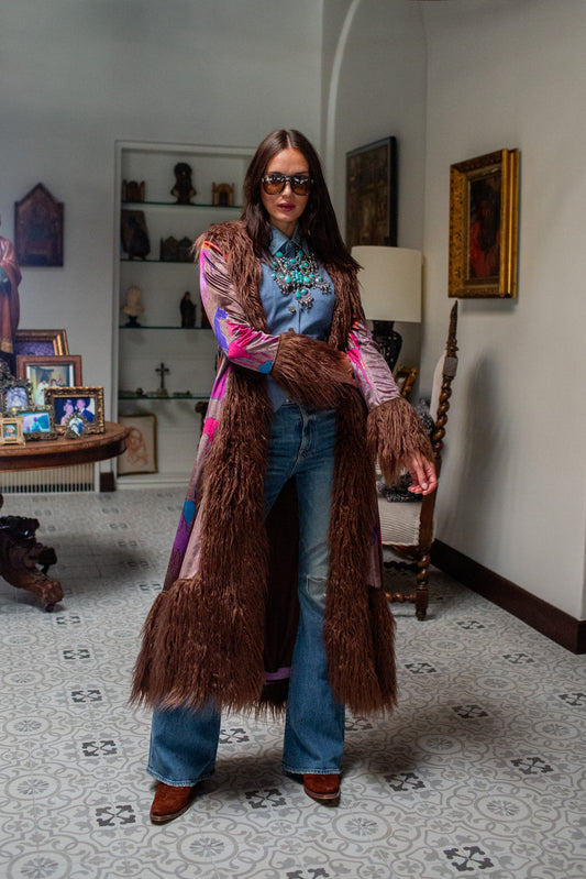 KG Wild Horses Penny Lane Coat Chocolate