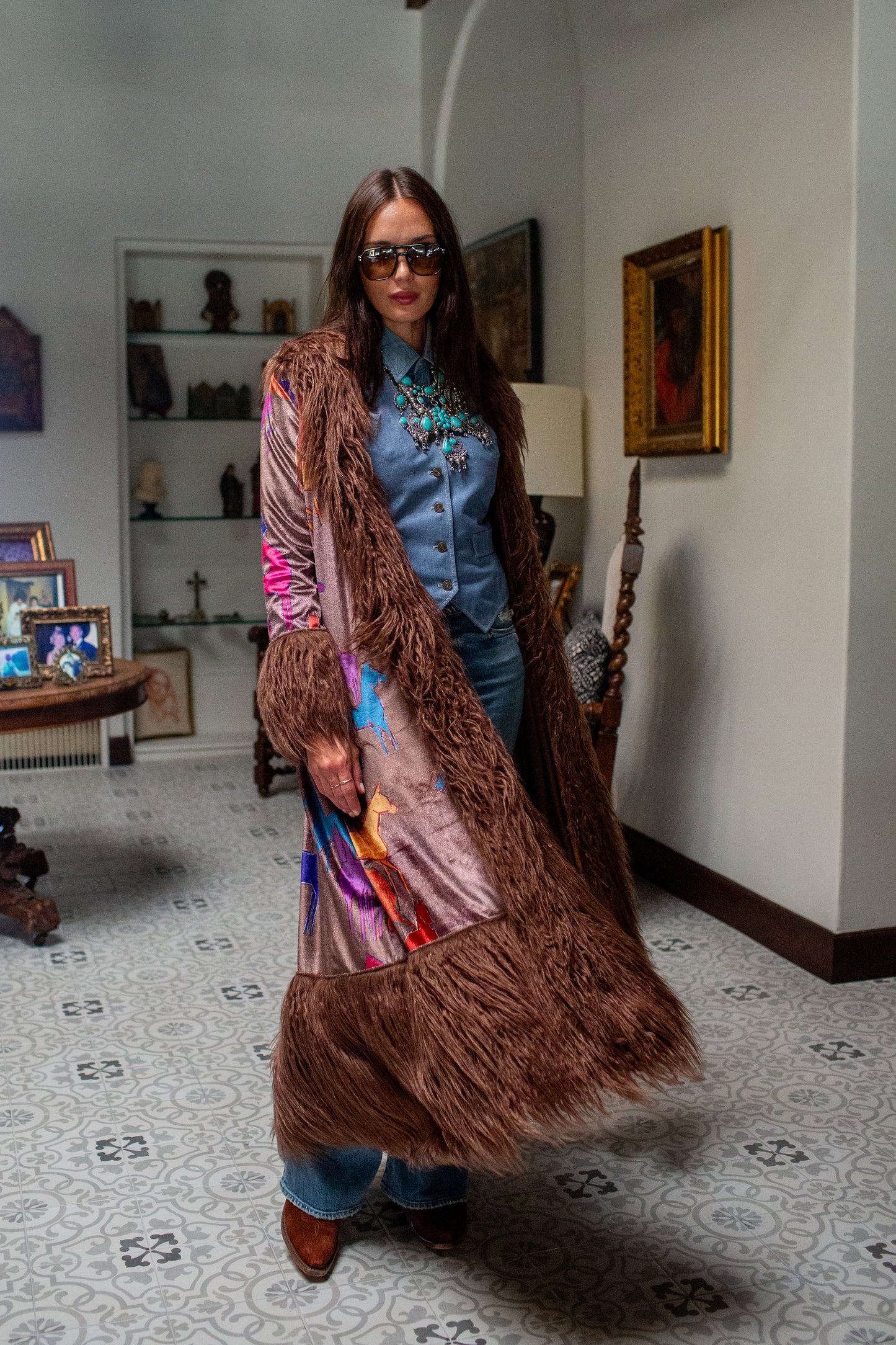 KG Wild Horses Penny Lane Coat Chocolate