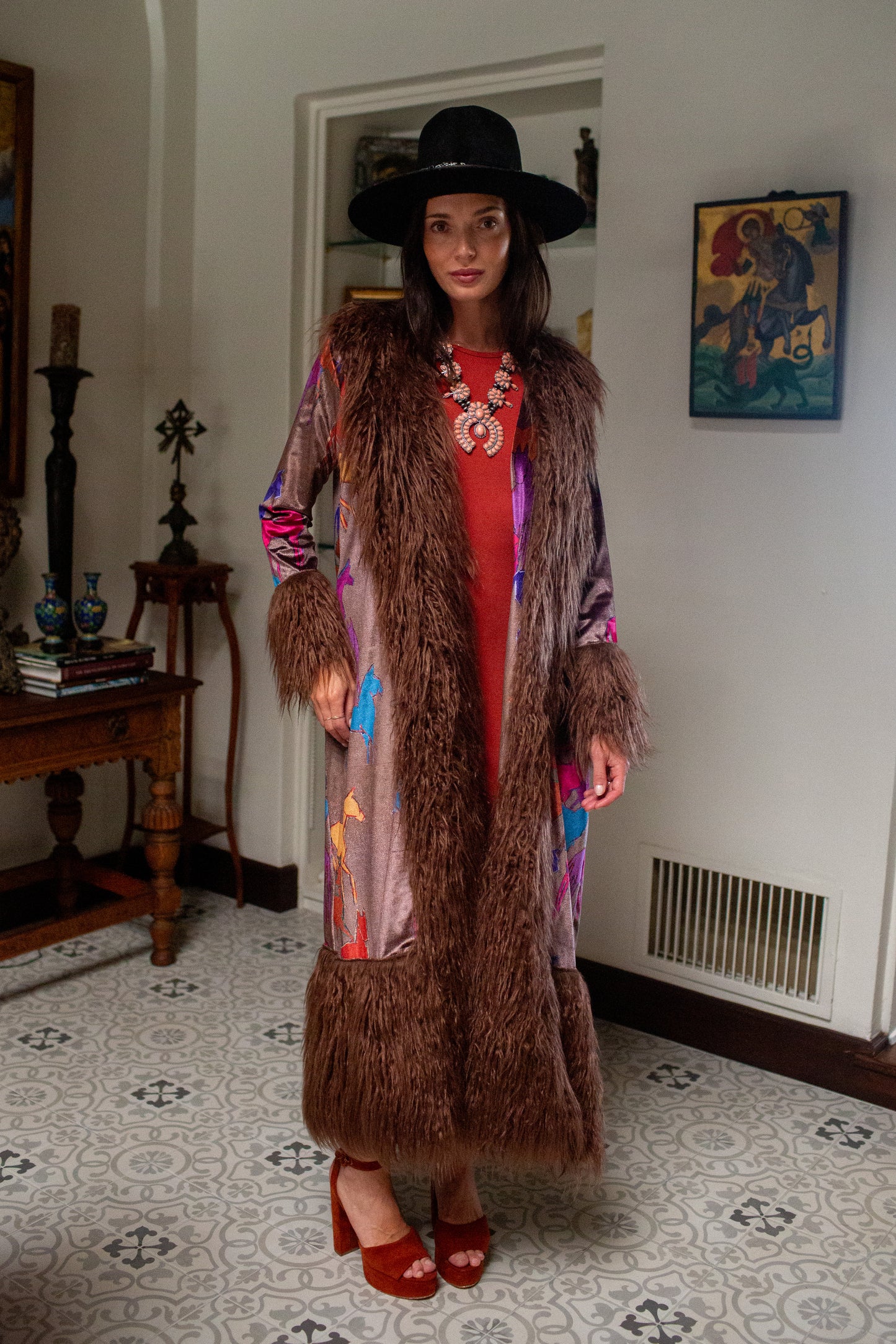 KG Wild Horses Penny Lane Coat Chocolate